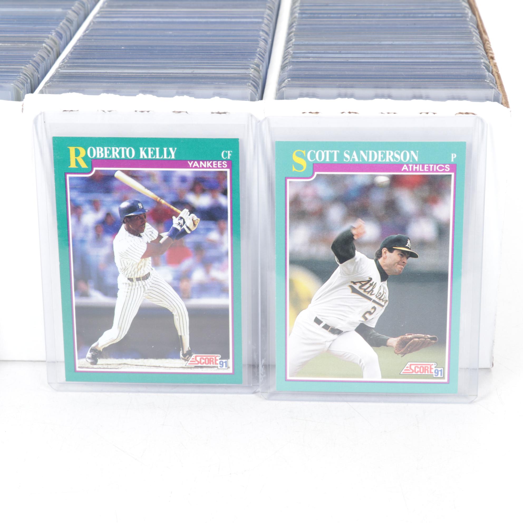 Score Baseball Card Collection, 1991