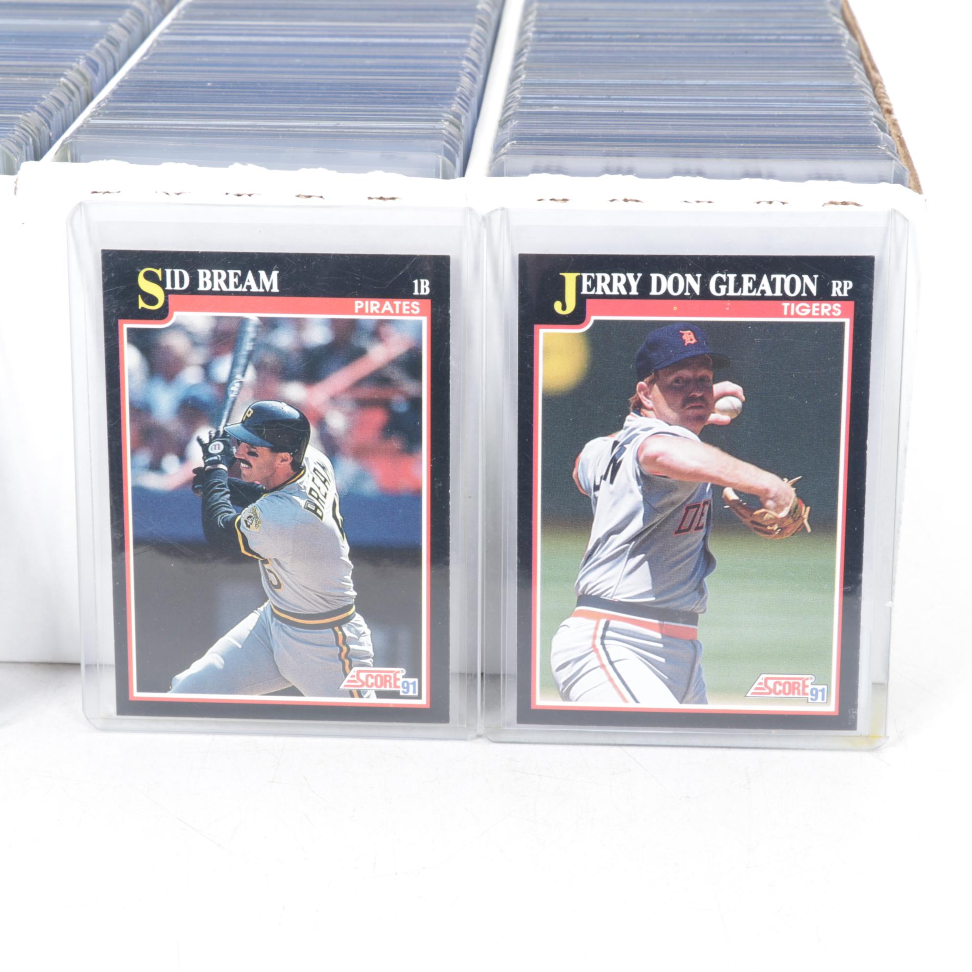 Score Baseball Card Collection, 1991