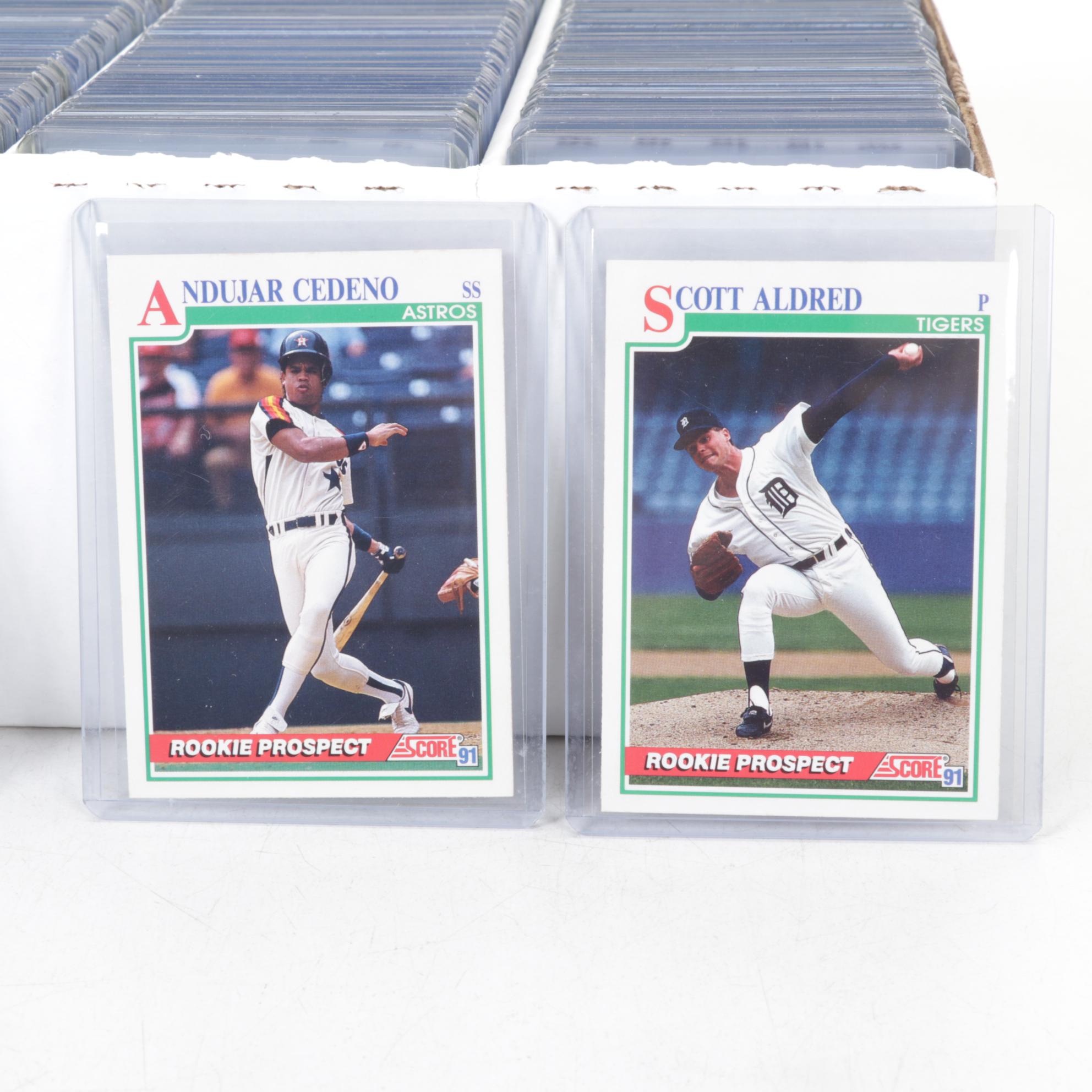 Score Baseball Card Collection, 1991