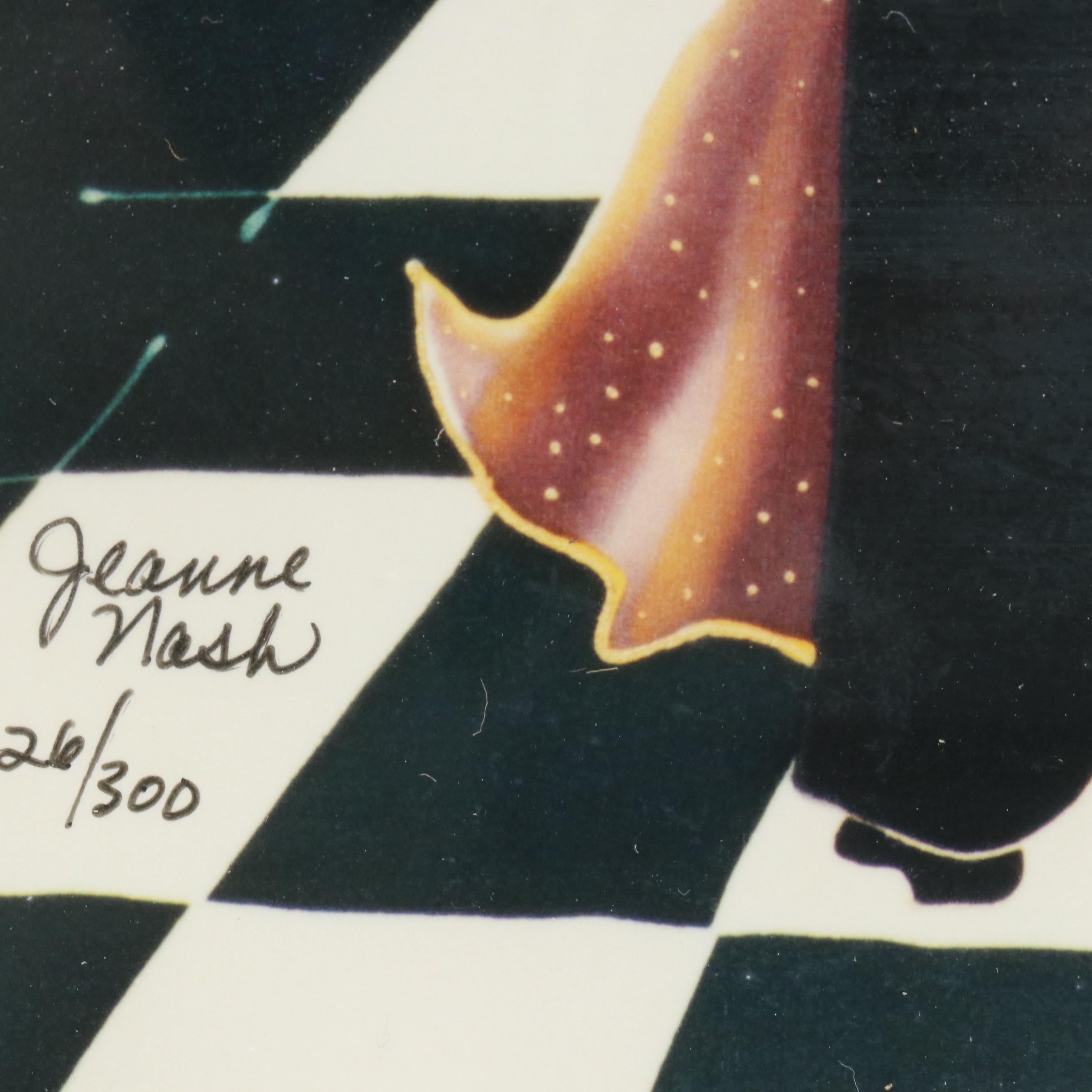 Jeanne Nash Giclée Triptych of Dancing Couples