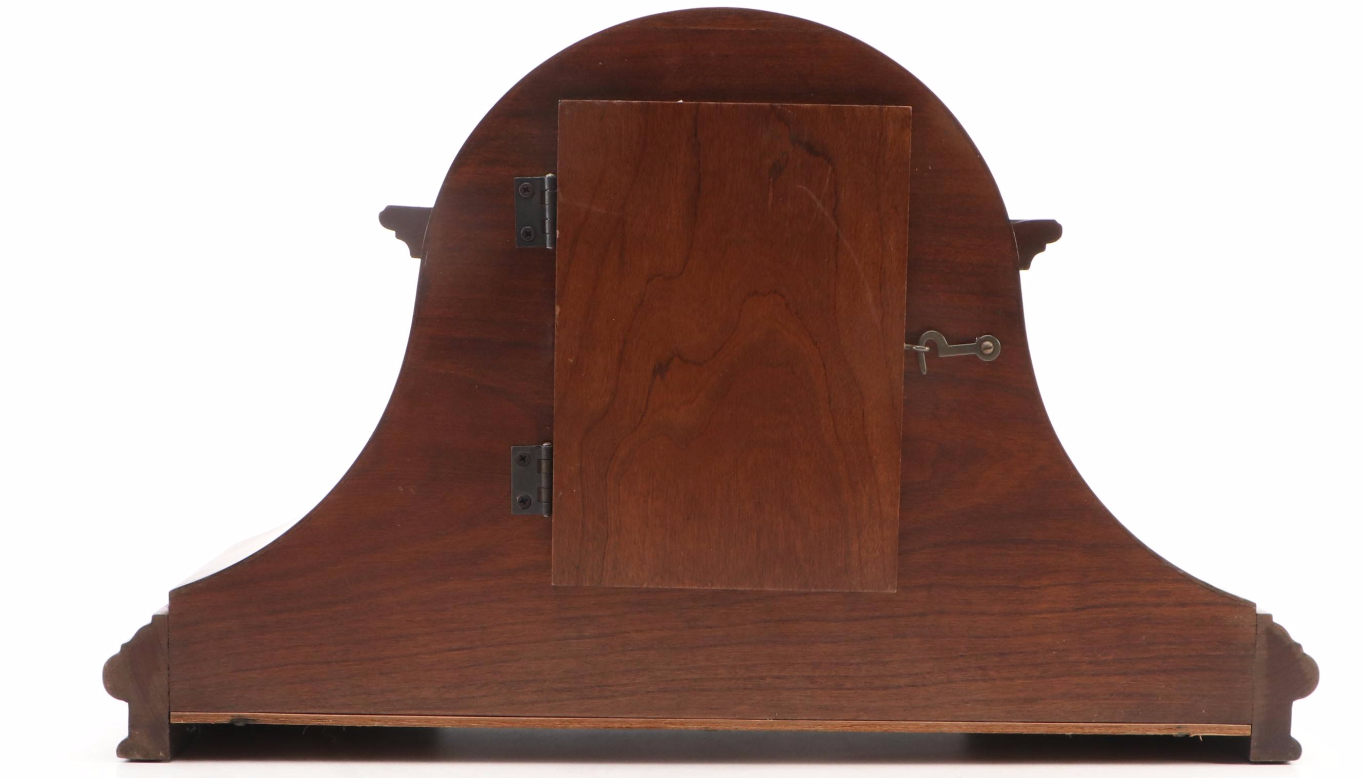 Colonial Carved Wheat Wood Mantel Cock