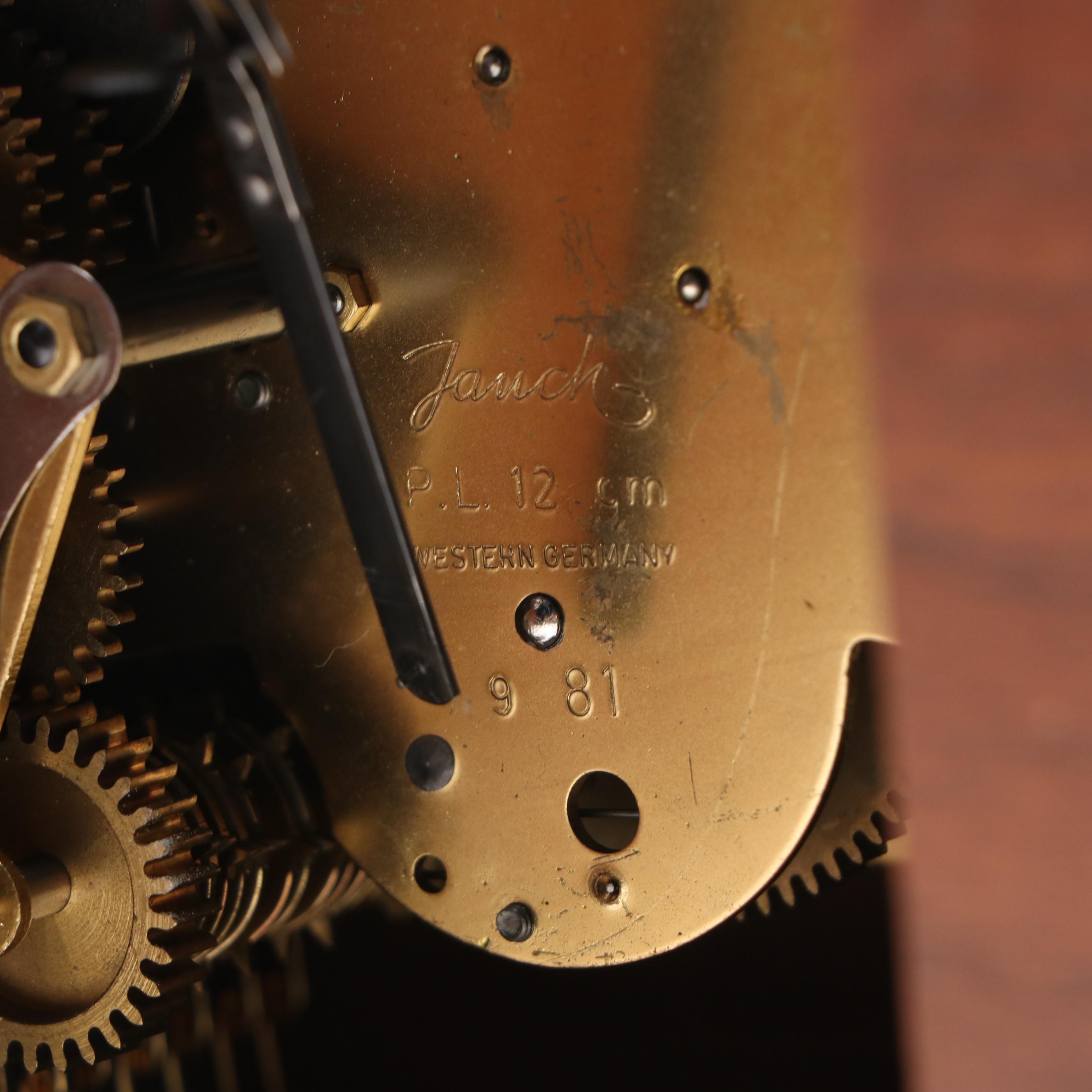 Colonial Carved Wheat Wood Mantel Cock