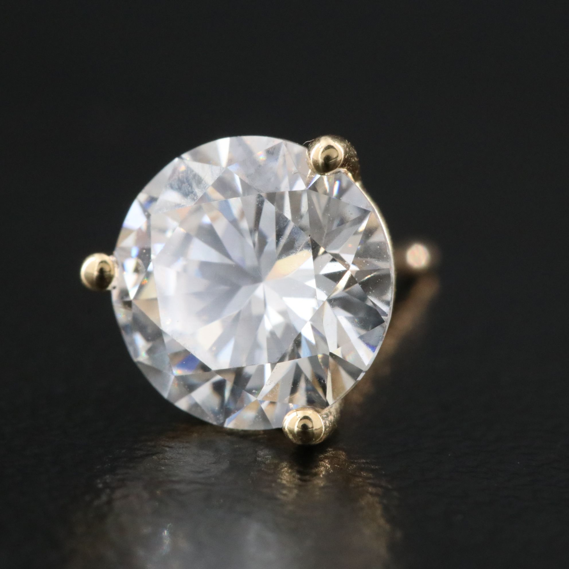 18K 3.00 CTW Lab Grown Diamond Stud Earrings