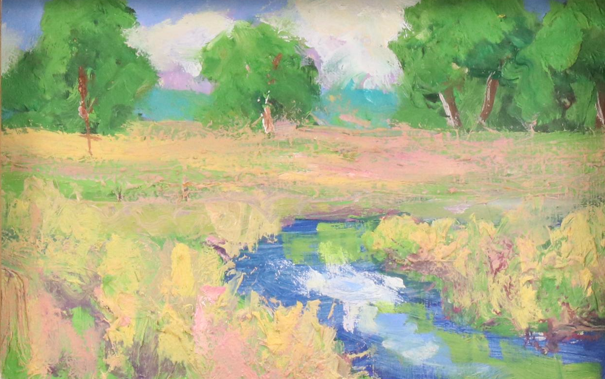 Kenneth R. Burnside Landscape Oil Painting