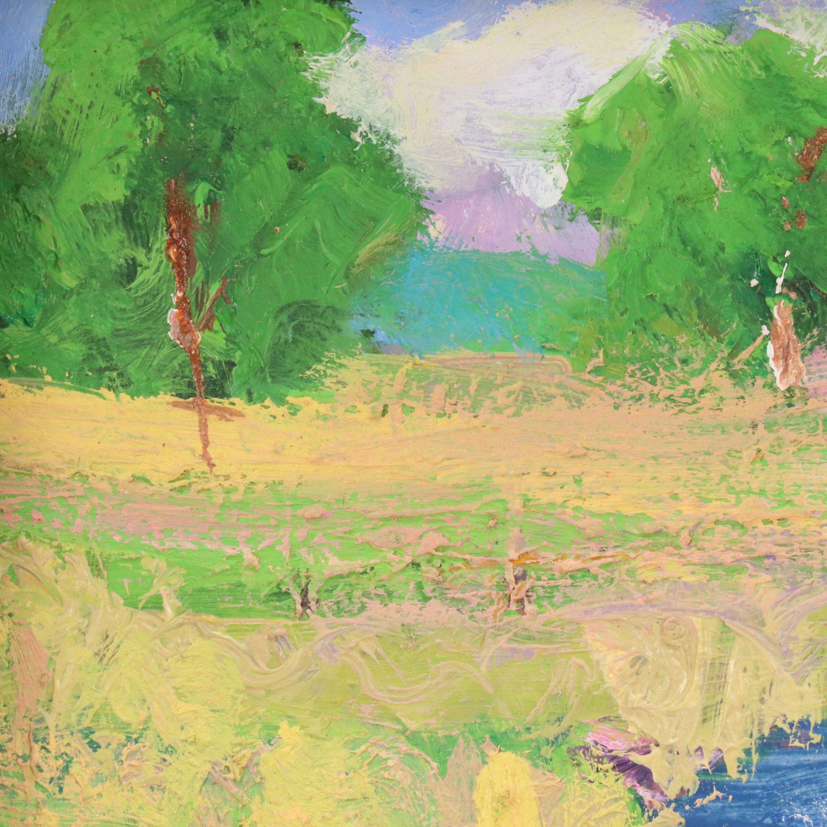 Kenneth R. Burnside Landscape Oil Painting