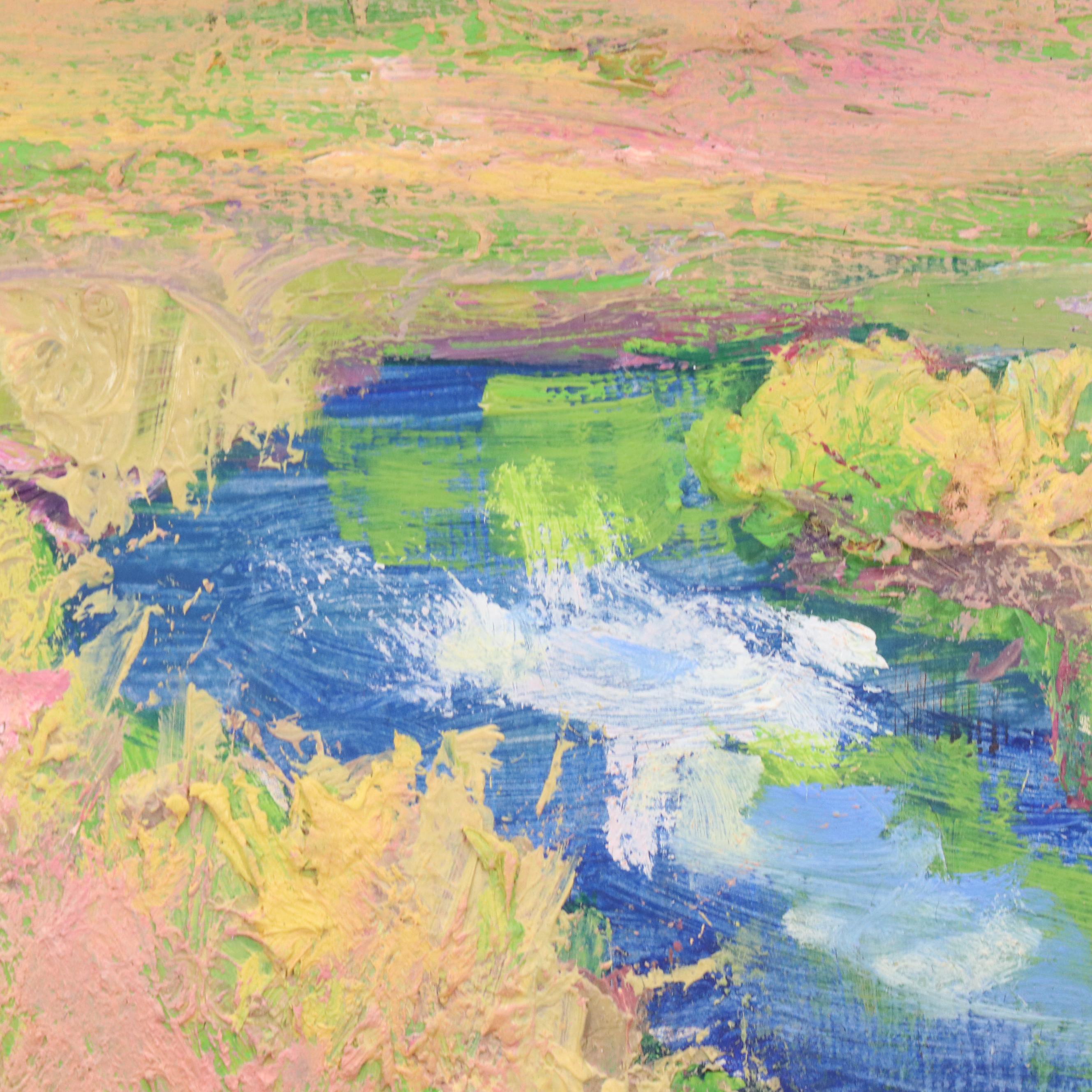 Kenneth R. Burnside Landscape Oil Painting