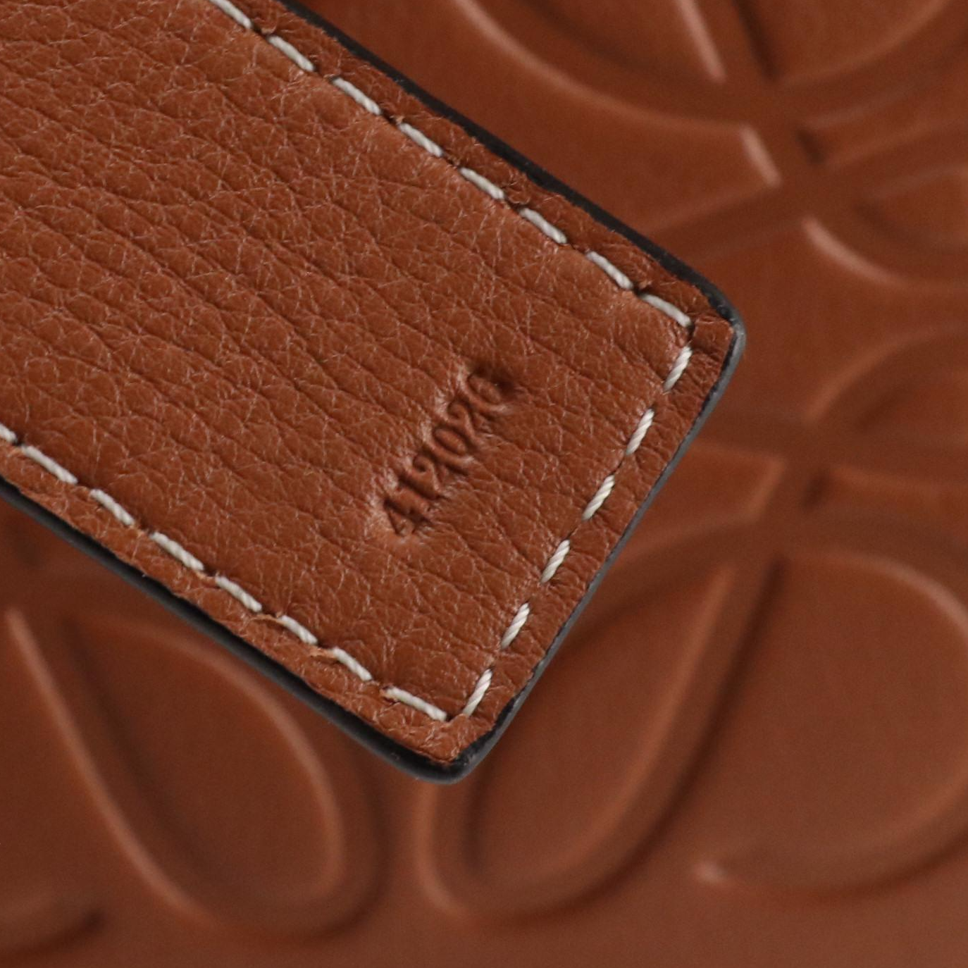 Loewe Small Anagram Basket Bag in Woven Palm Leaf and Leather Trim