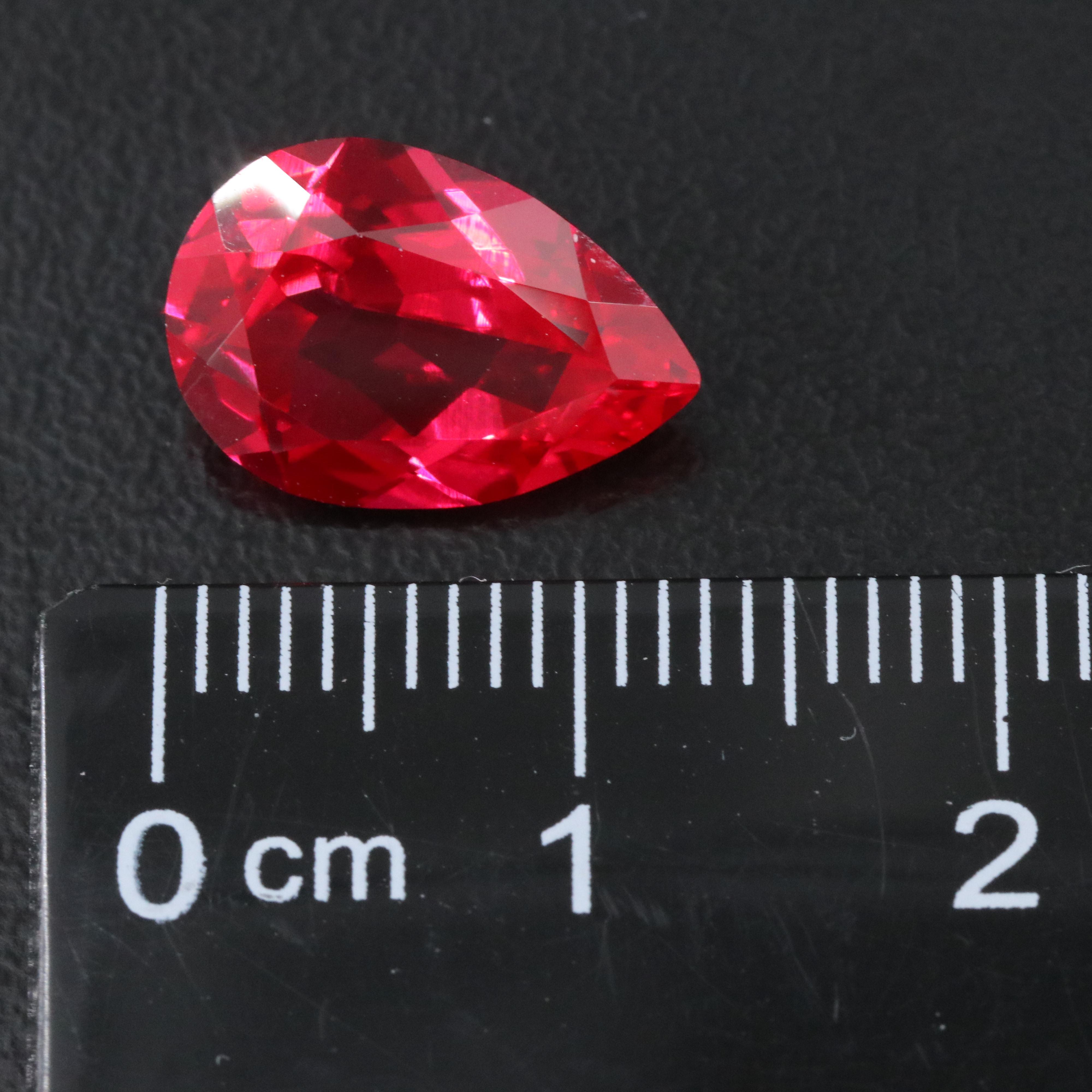 Loose 4.60 CT Lab Grown Ruby
