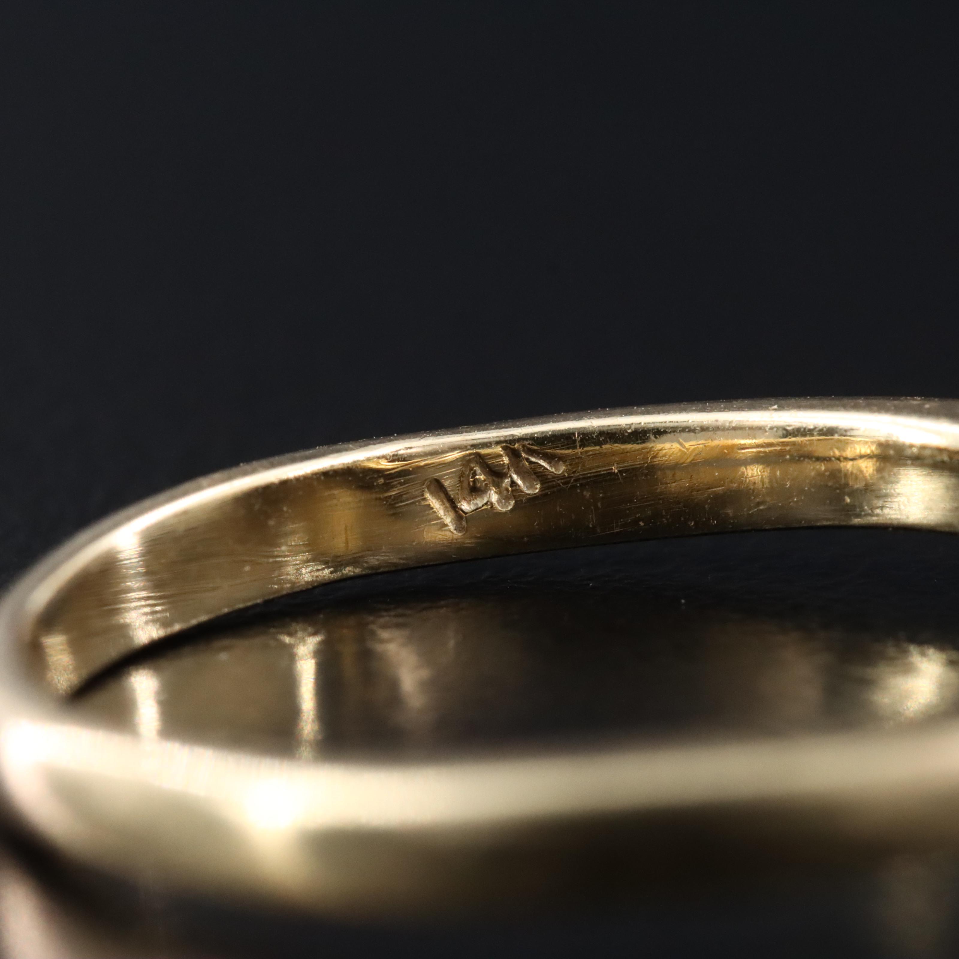 14K Pink Sapphire and Diamond Ring