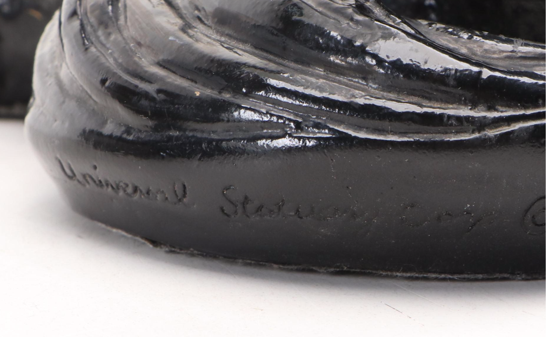 Vintage Black and Gold Composite Unicorns, 1990