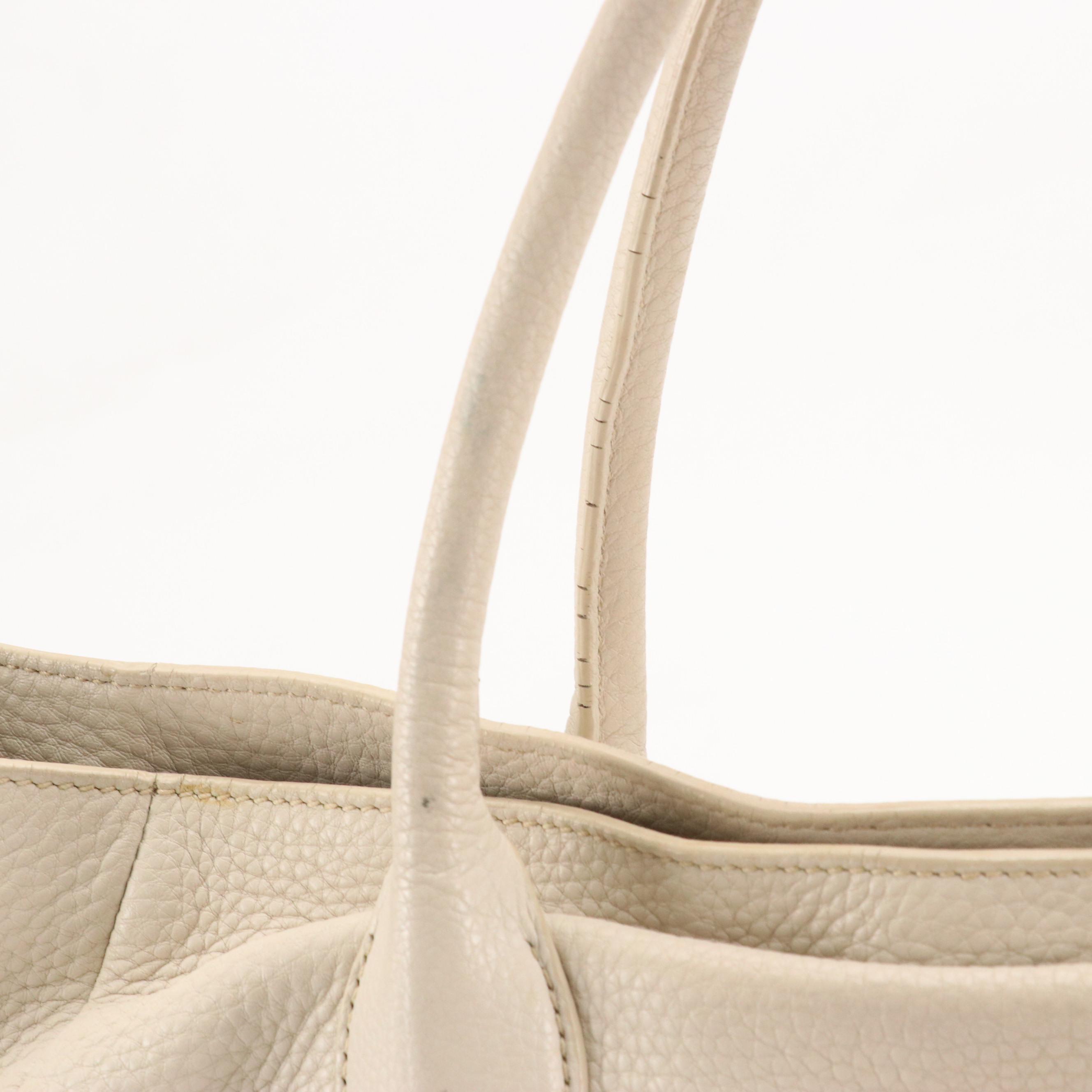 Prada Vitello Daino Leather Two-Way Tote