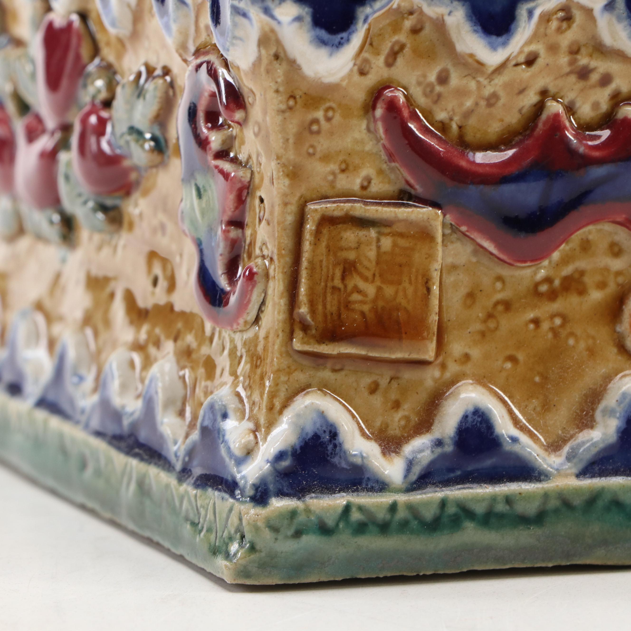 Chinese Ceramic Guardian Lions