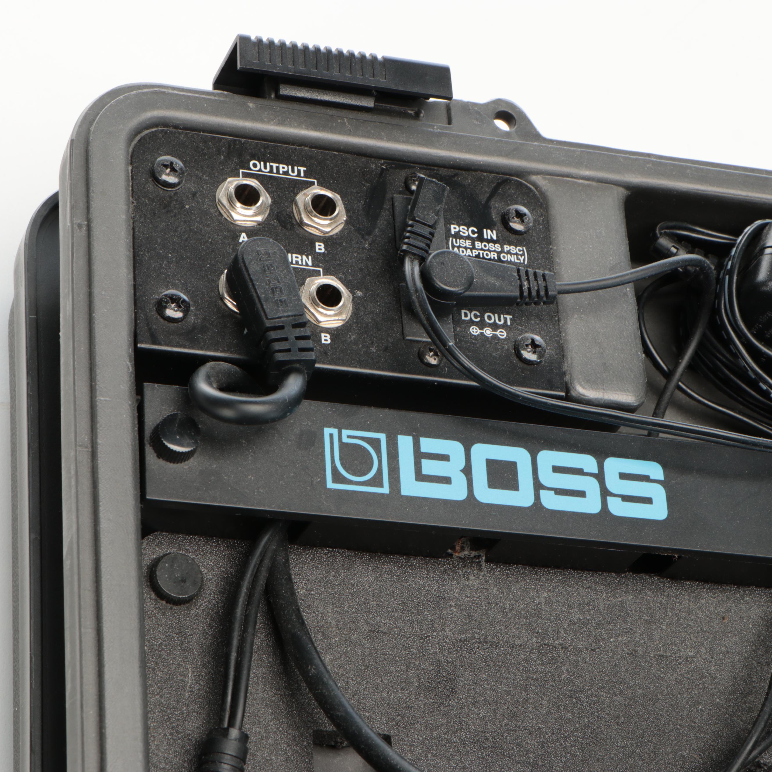 Boss Pedal Board BCB-60 with Ibanez, DOD, Boss & Cry Baby Wah Pedals