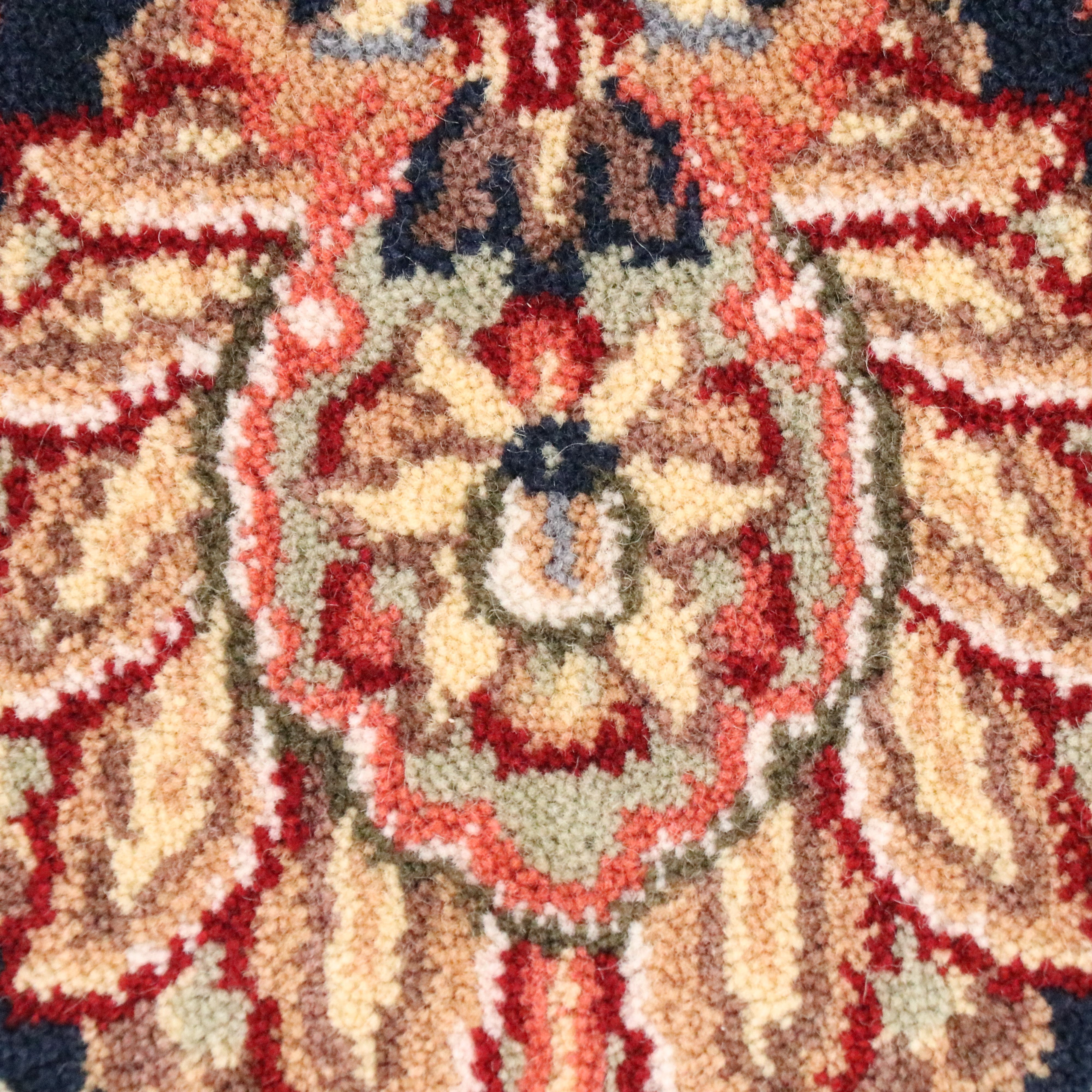 8' Round Machine Made Momeni Area Rug