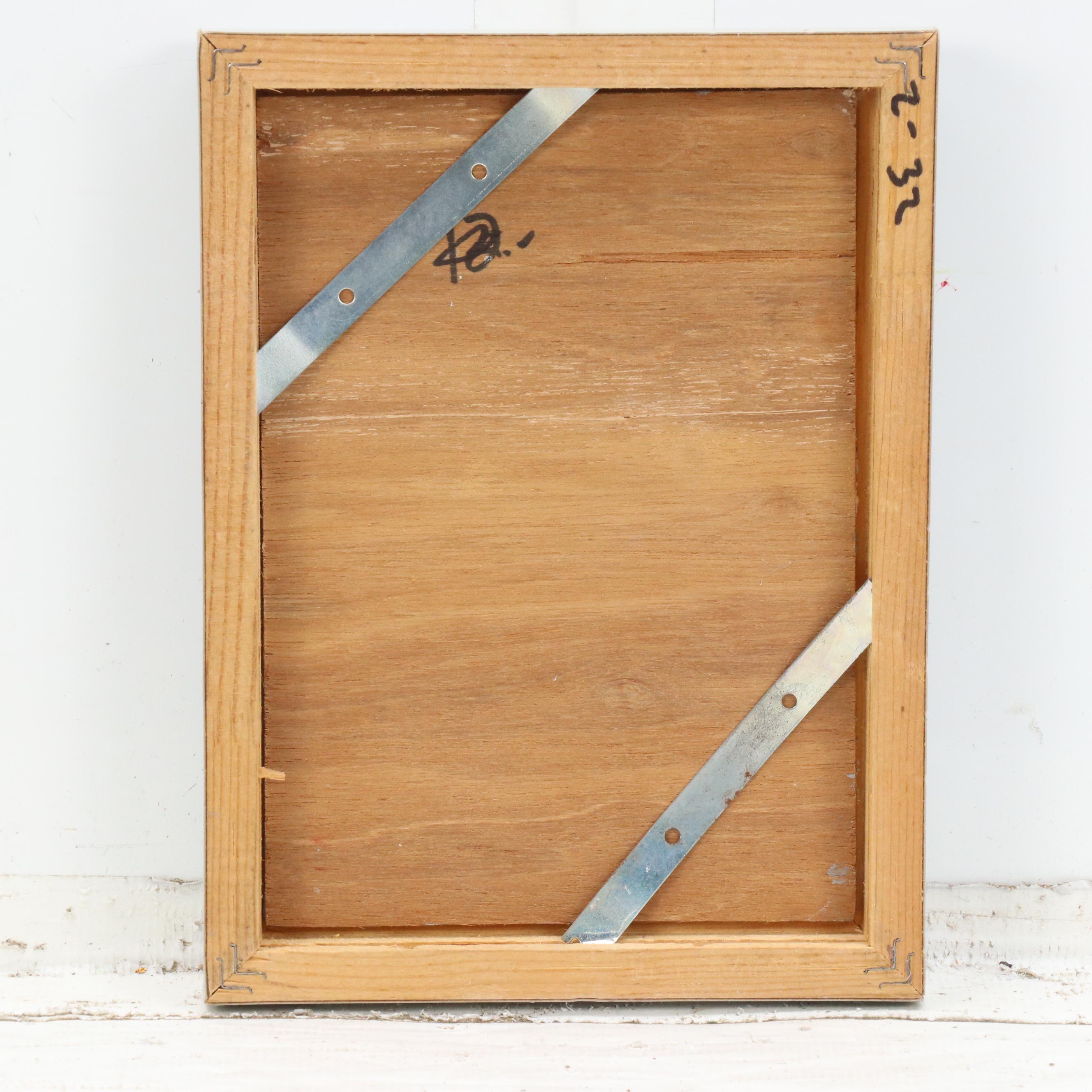 Max Savy Dock Scene Oil Painting