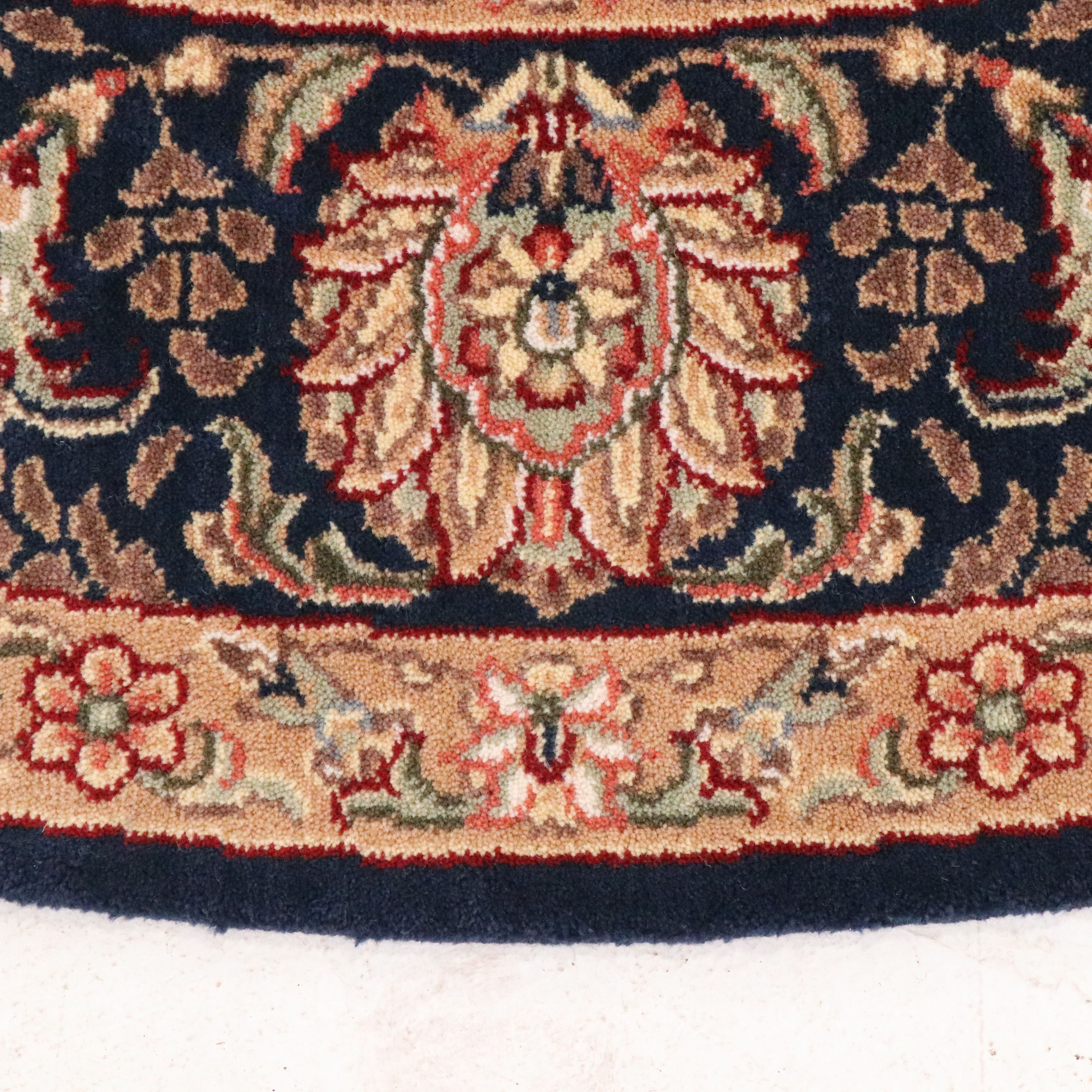 8' Round Machine Made Momeni Area Rug