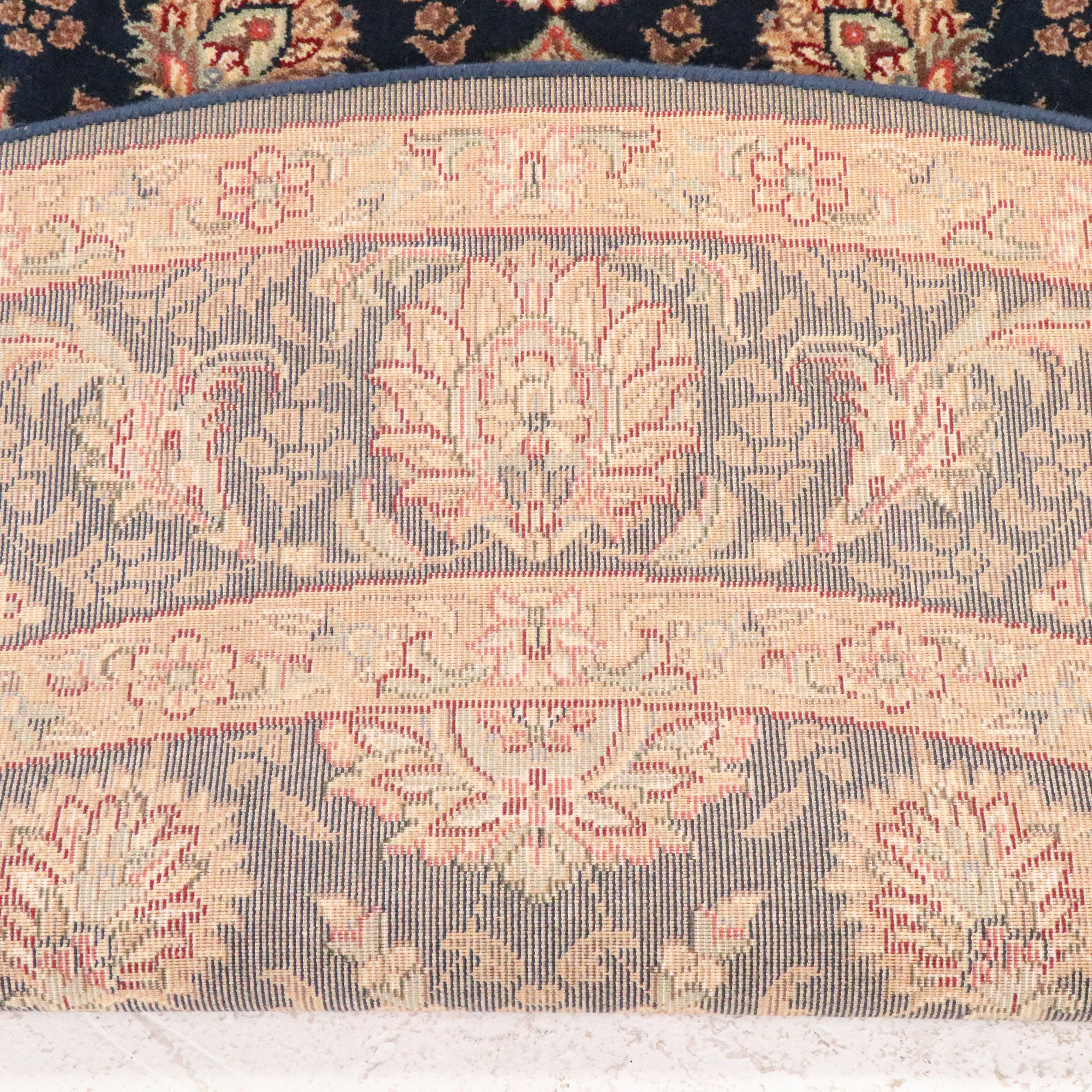 8' Round Machine Made Momeni Area Rug