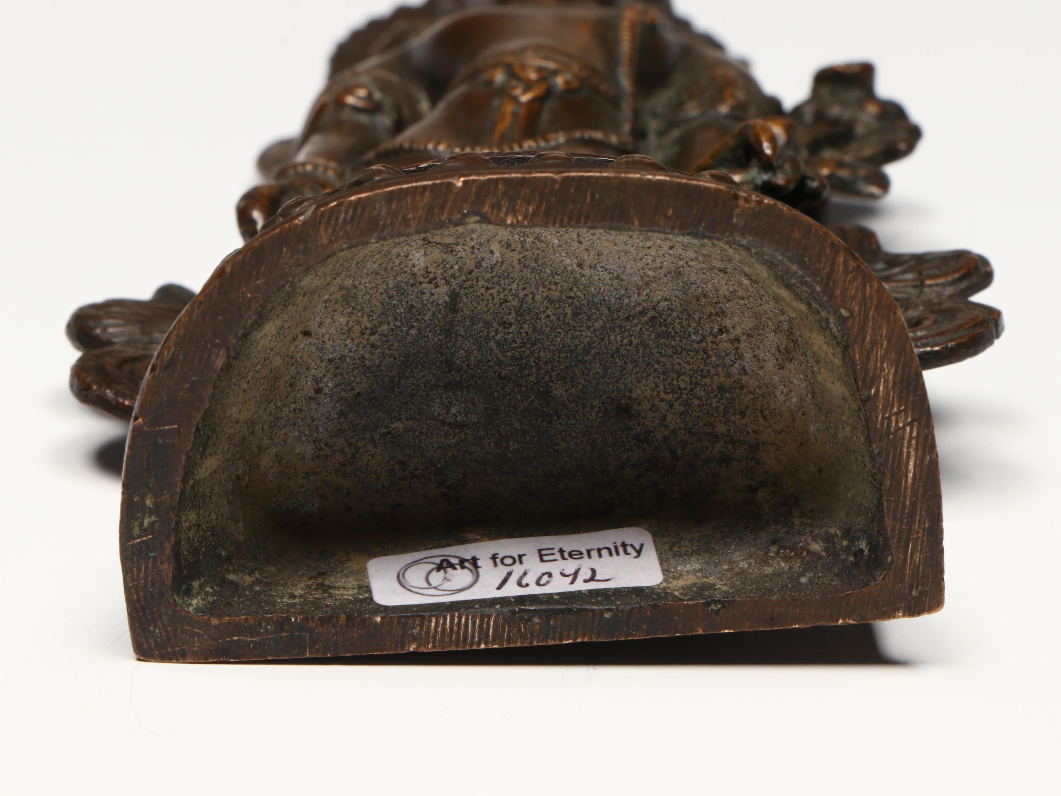 Nepalese Bronze Standing Lakshmi, 19th Century