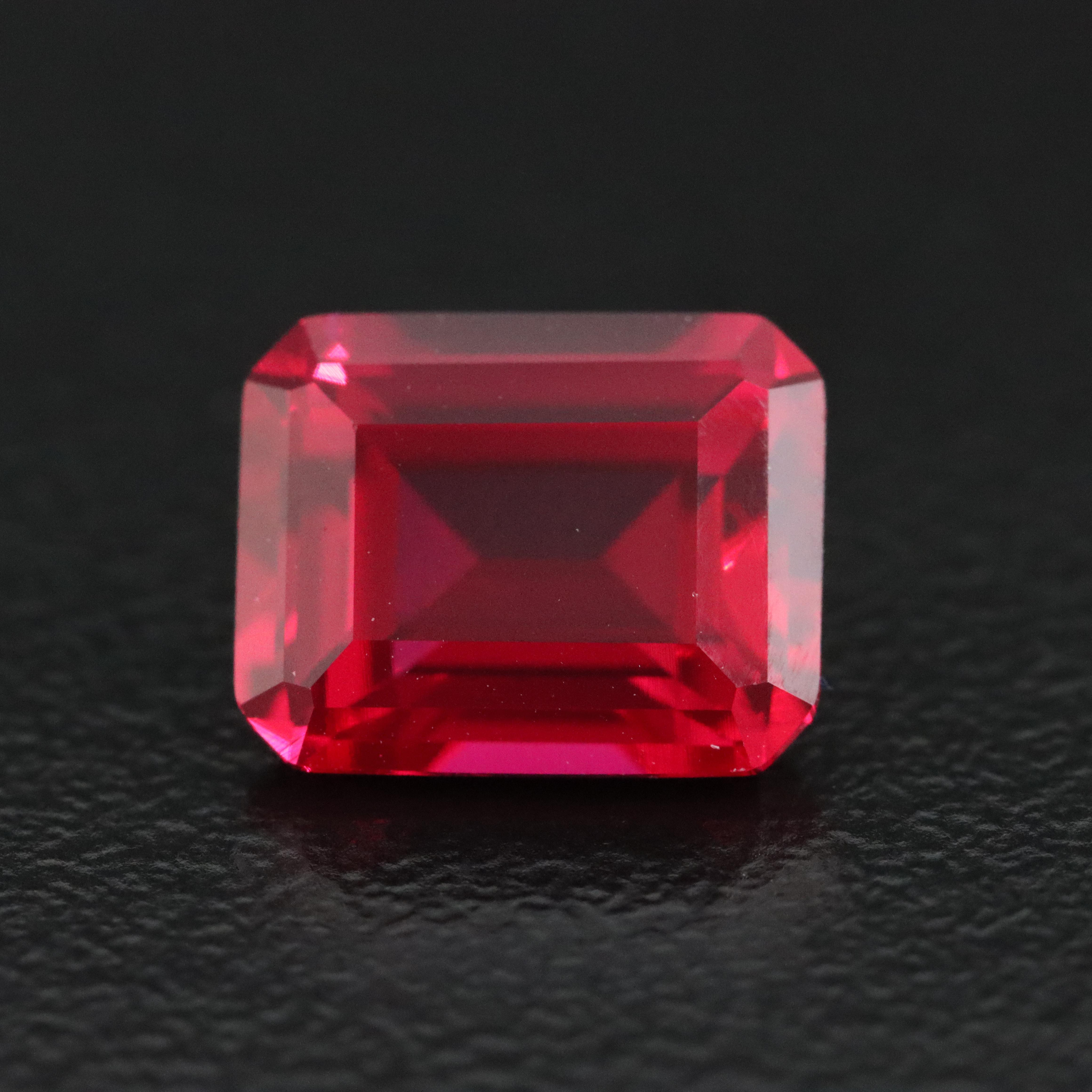 Loose 4.38 CT Lab Grown Ruby