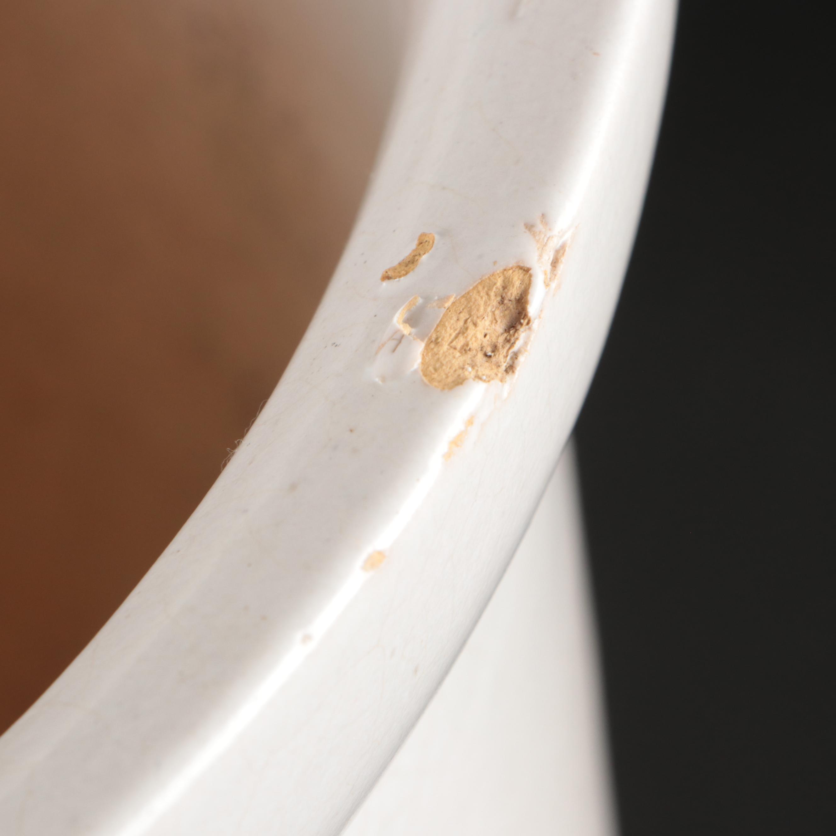 Burley Clay Productions White Glazed Earthenware Crock