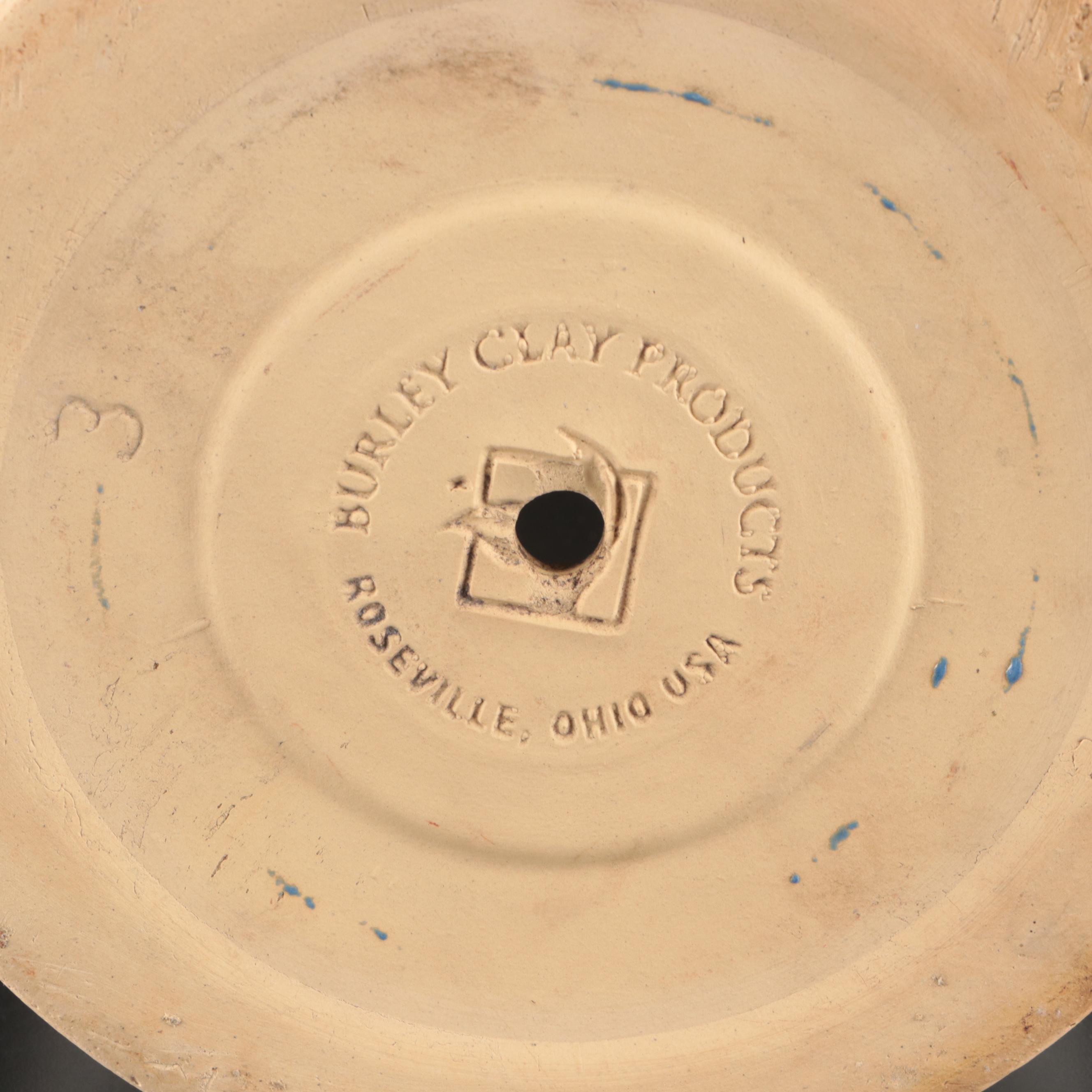 Burley Clay Productions White Glazed Earthenware Crock