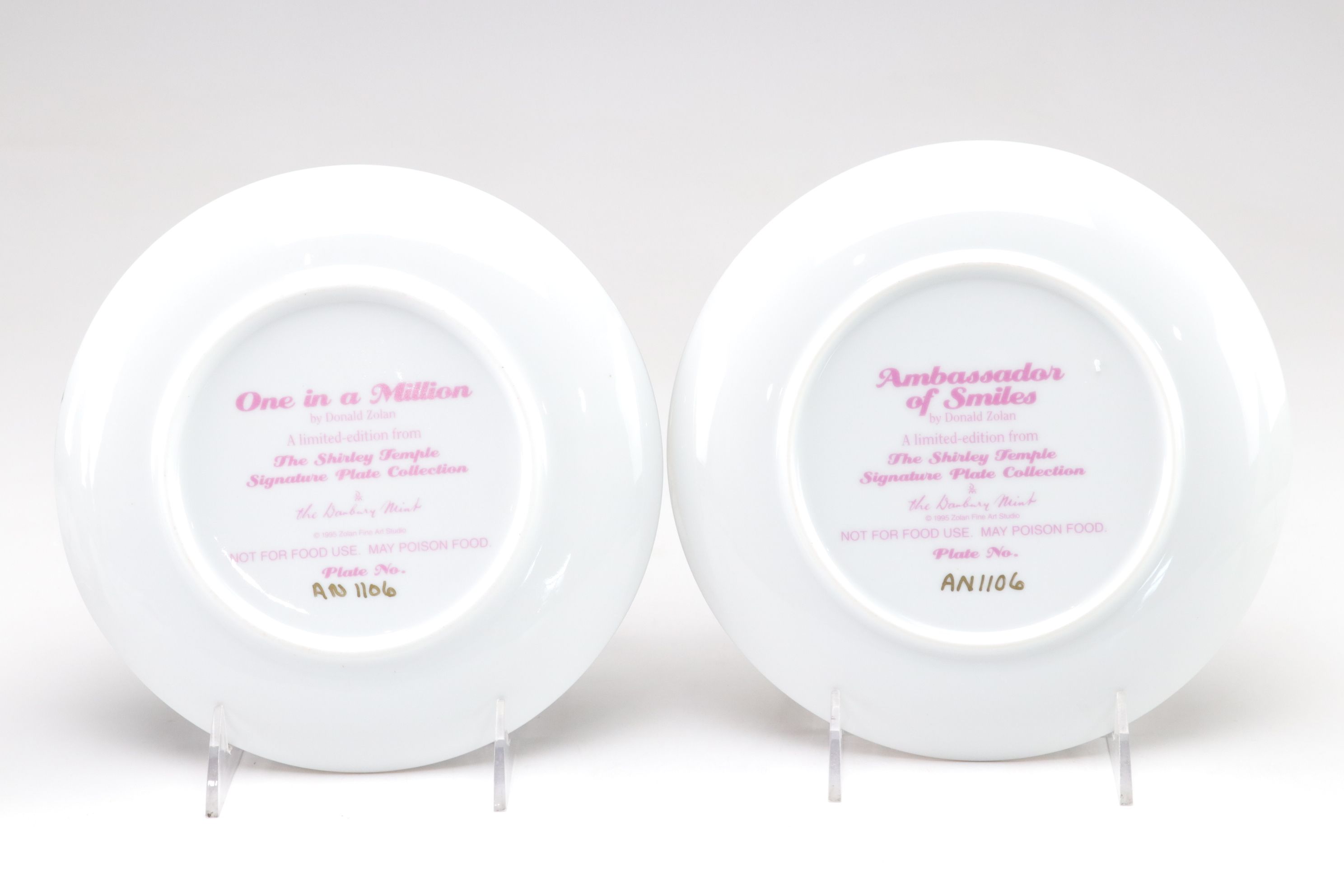 Donald Zolan "Shirley Temple" Collection with Frames and More Collector Plates