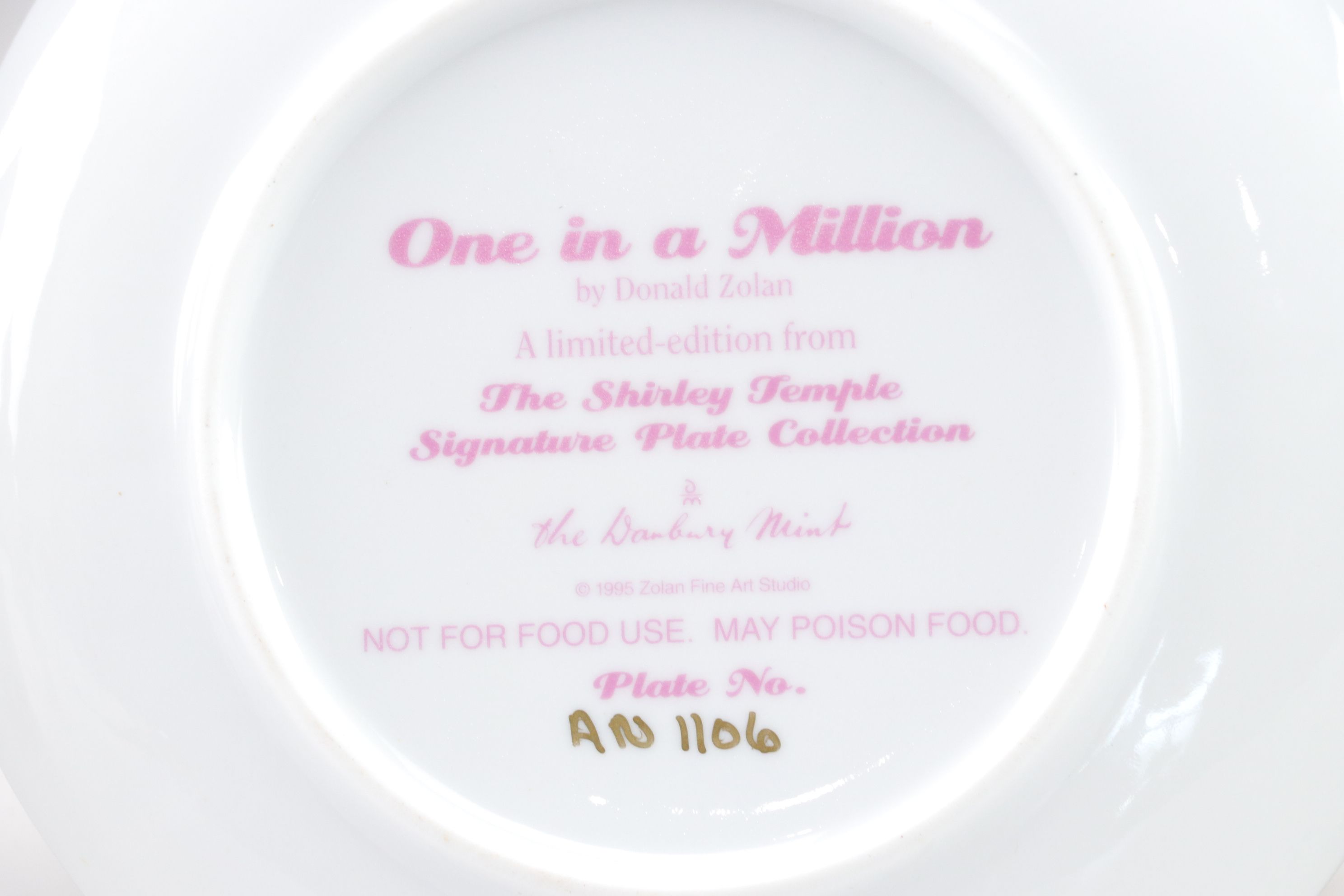 Donald Zolan "Shirley Temple" Collection with Frames and More Collector Plates