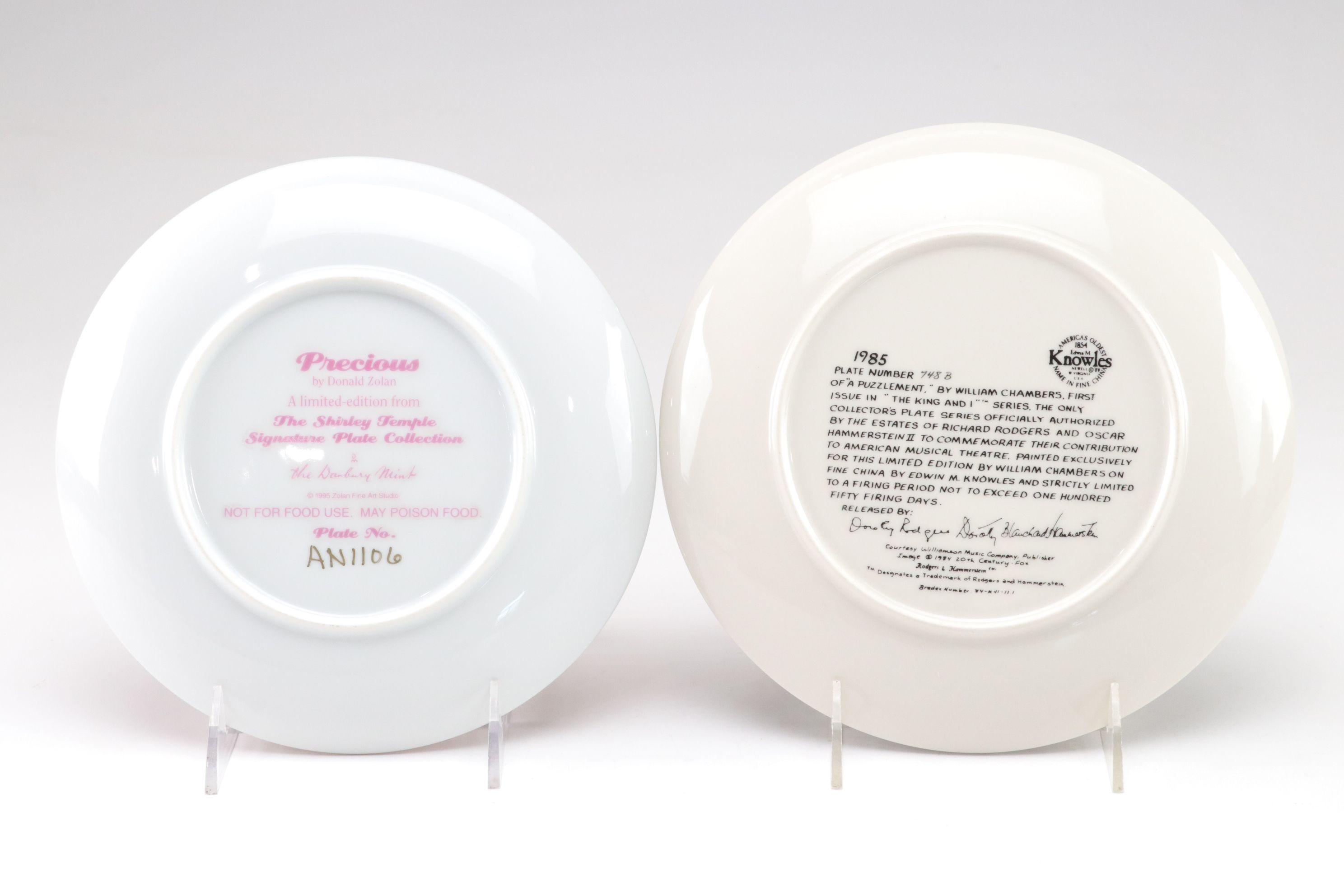 Donald Zolan "Shirley Temple" Collection with Frames and More Collector Plates