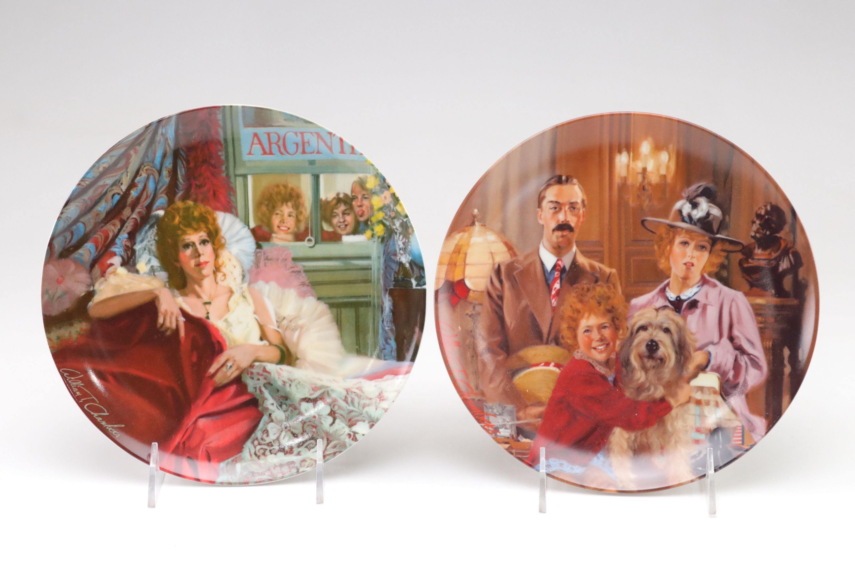 Donald Zolan "Shirley Temple" Collection with Frames and More Collector Plates