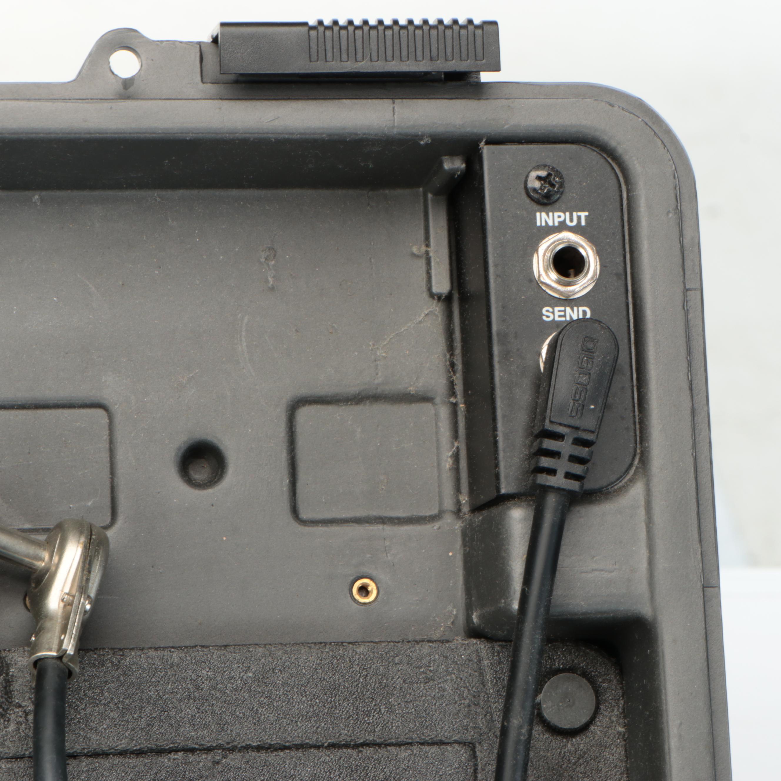 Boss Pedal Board BCB-60 with Boss and DOD Guitar Pedals, and Case