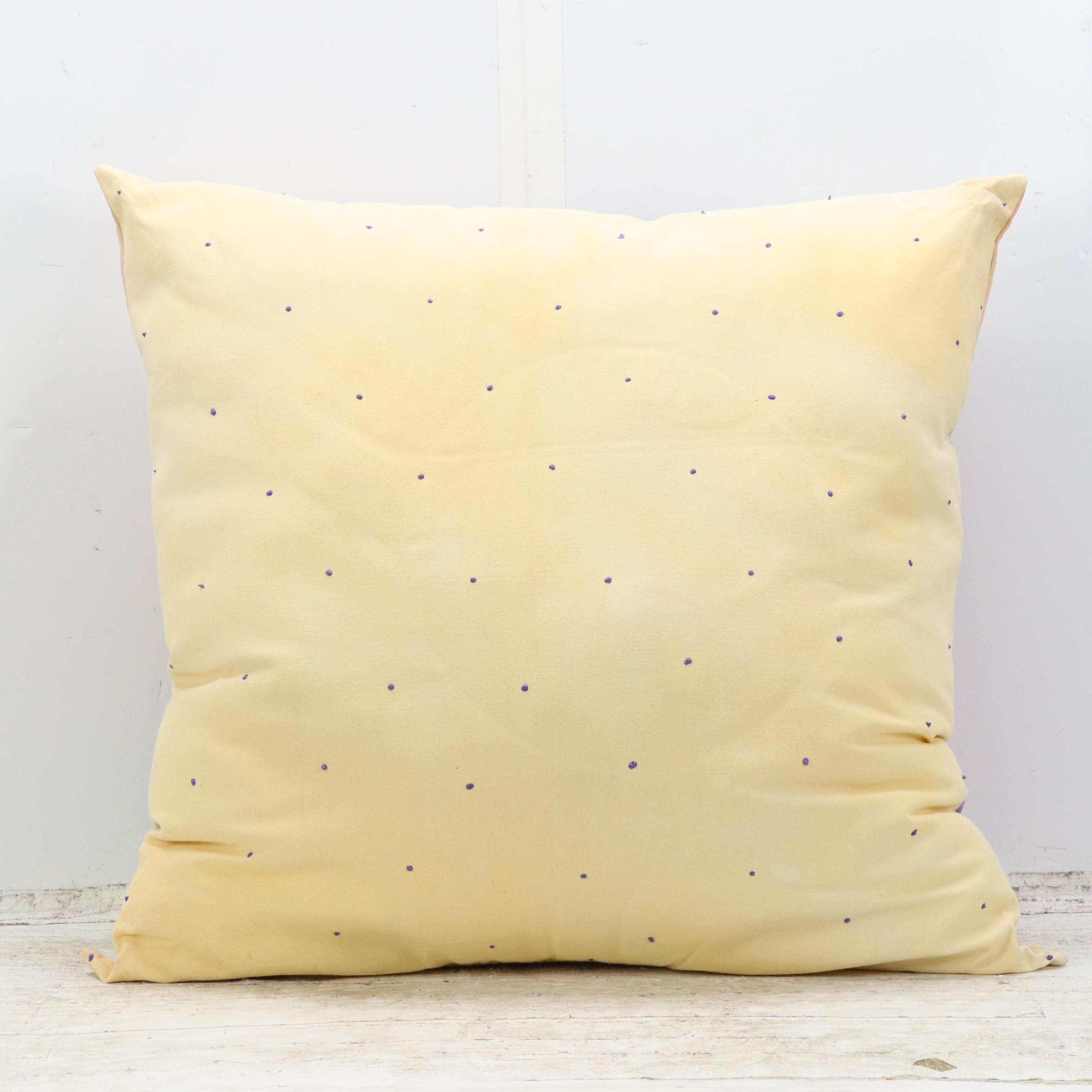 Southwest Painted Figures on Pillow, 2002