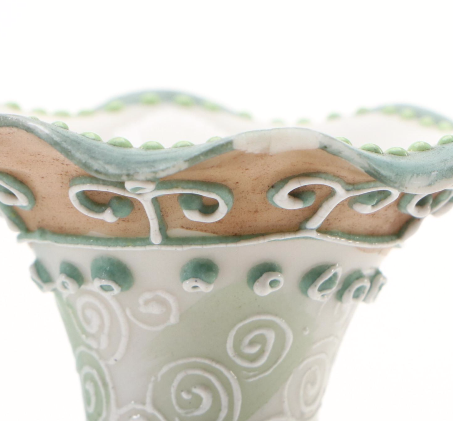 Royal Schwarzburg Porcelain Portrait Vase with Victorian Style and Other Decor