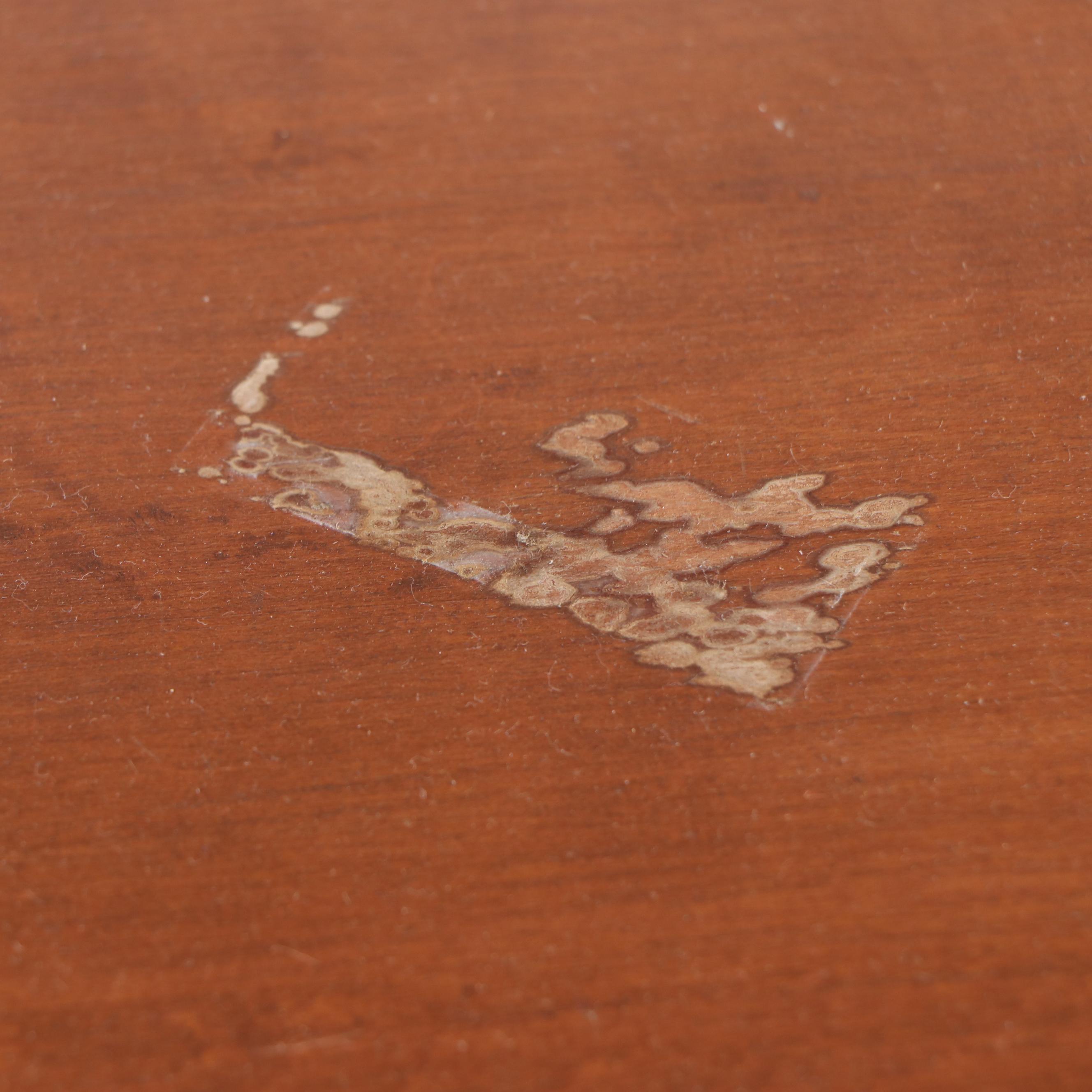Maple Kneehole Desk with Plank Chair, Mid-20th Century
