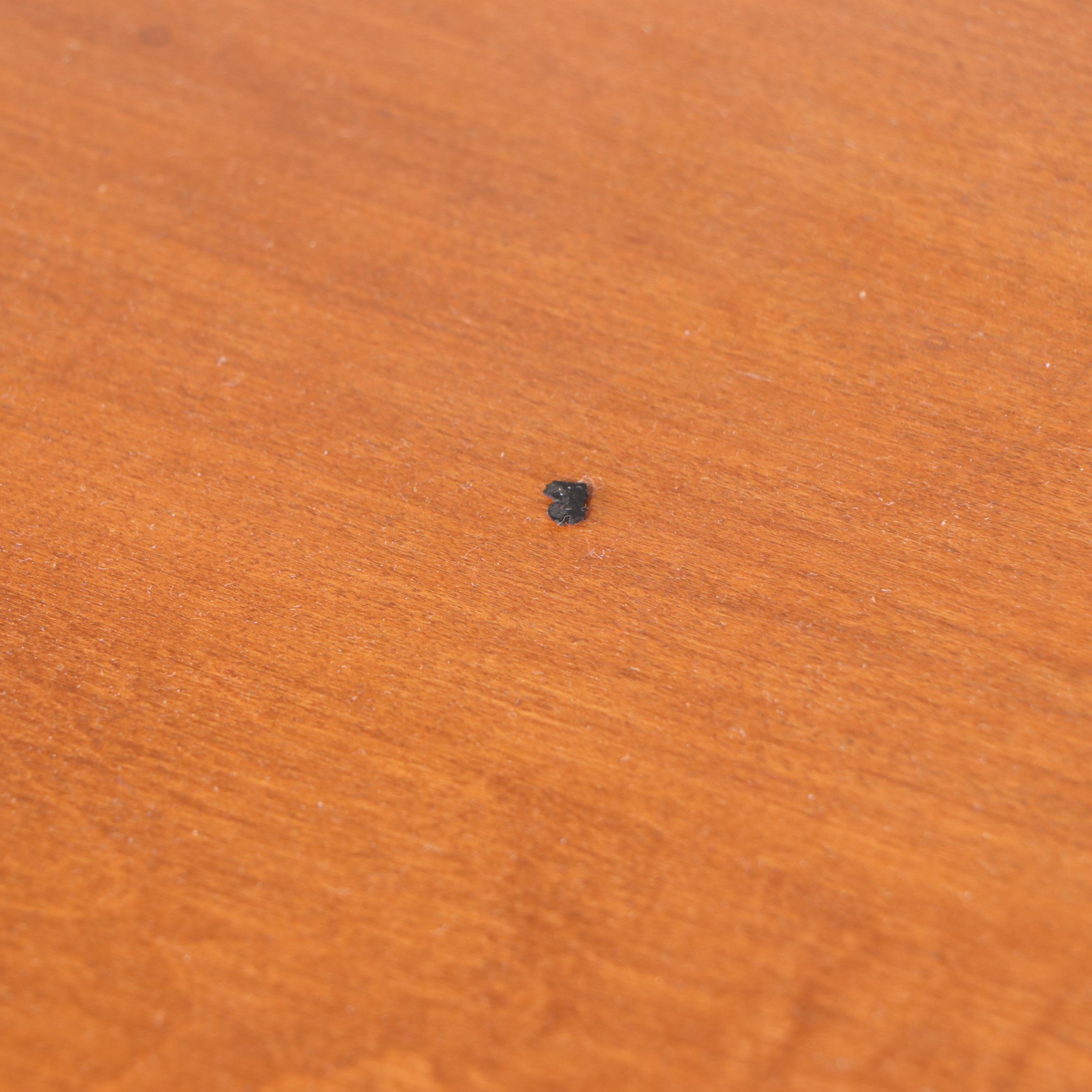 Maple Kneehole Desk with Plank Chair, Mid-20th Century