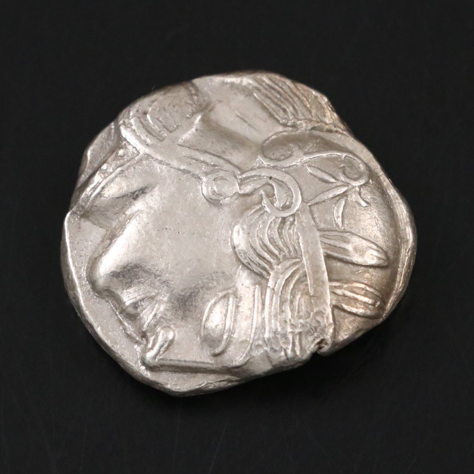 Ancient Athens Greek Silver Tetradrachm, Circa 454–404 BCE