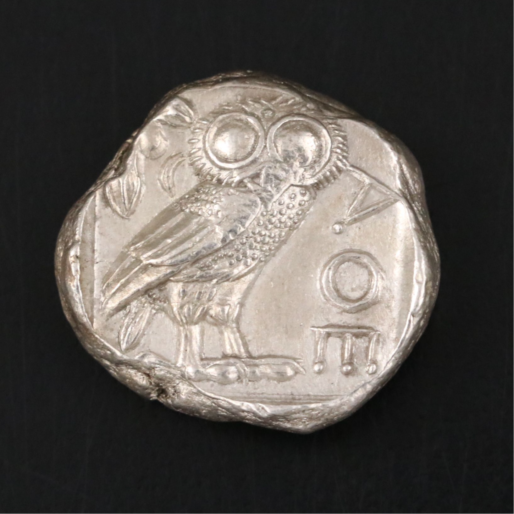 Ancient Athens Greek Silver Tetradrachm, Circa 454–404 BCE