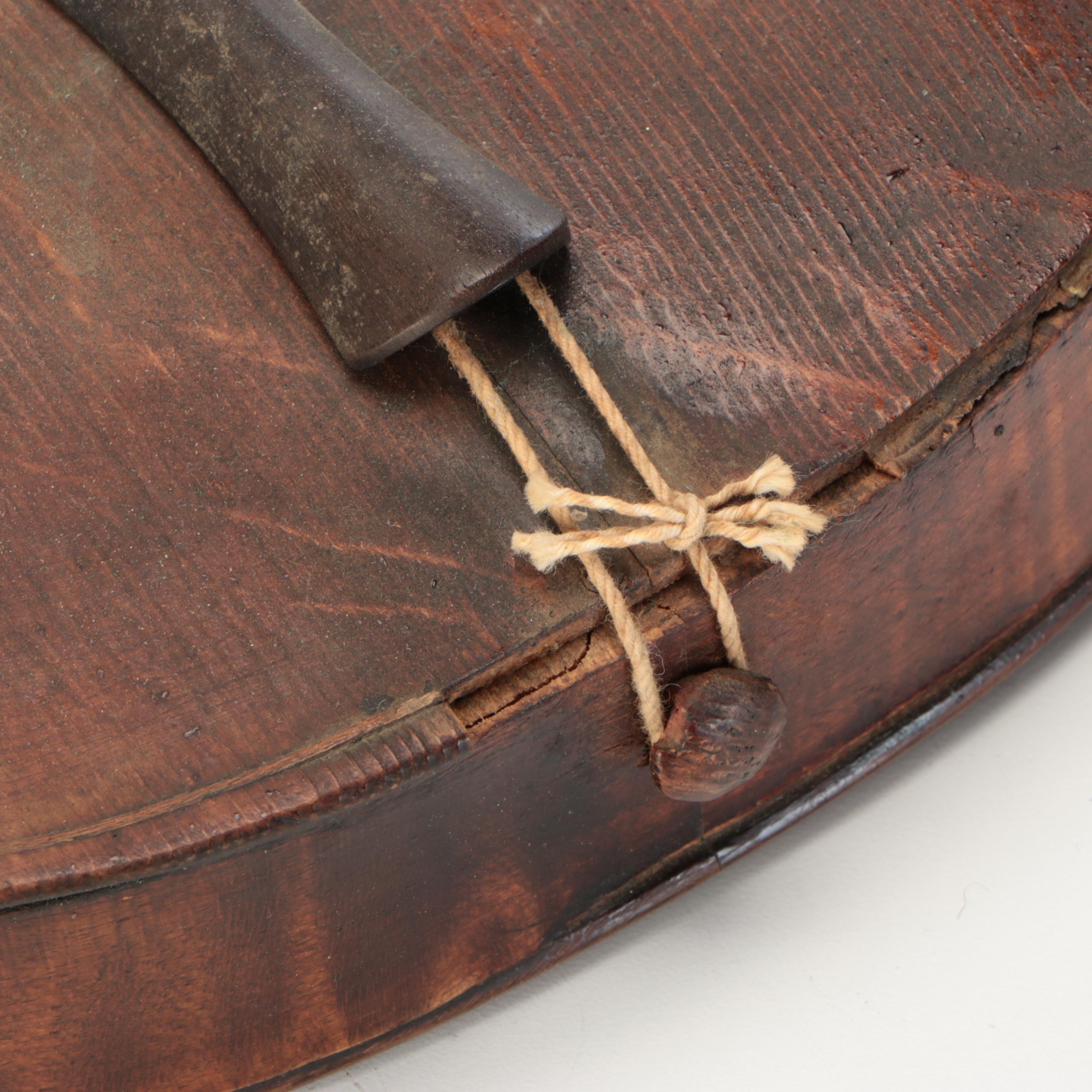 Guarnerius Copy & Stainer Copy Spruce Top Curly Maple Violins with Coffin Cases