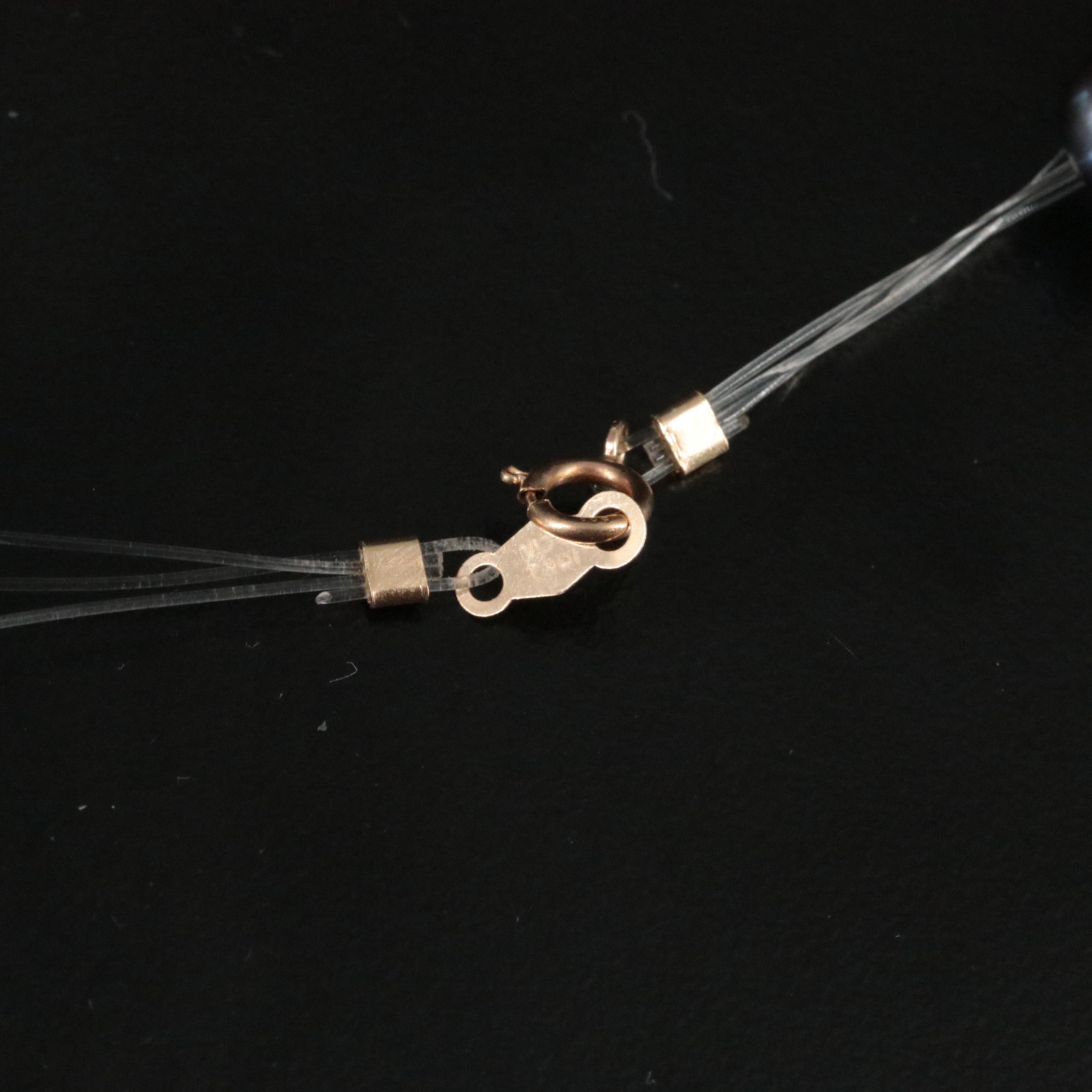 14K Pearl Three Strand Necklace