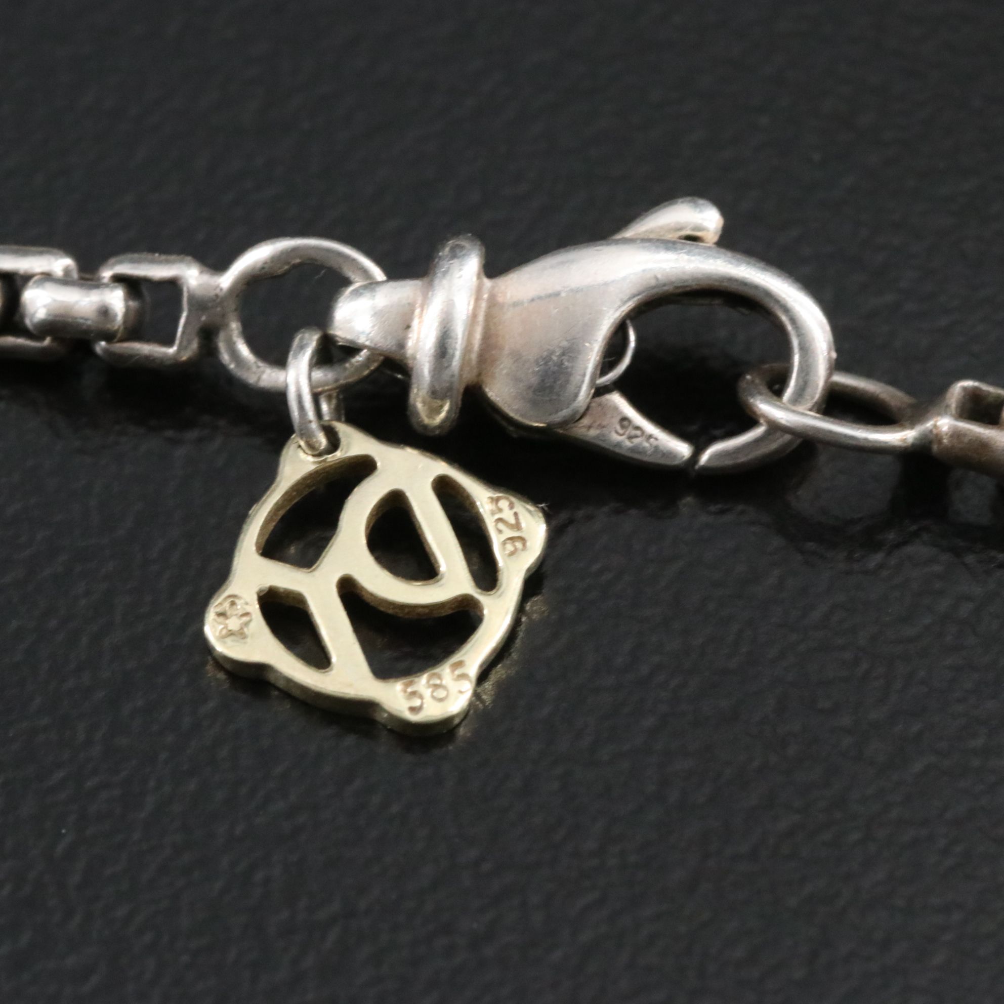 David Yurman Sterling Box Chain Necklace