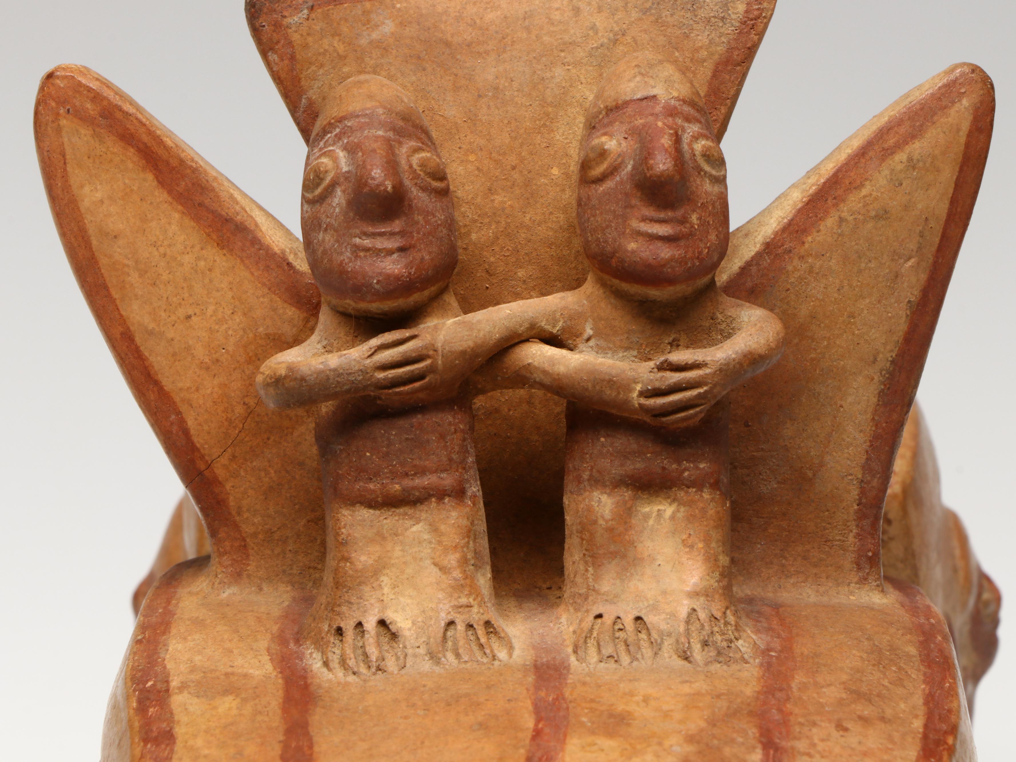 Sican-Lambayeque Pottery Figural Vessel