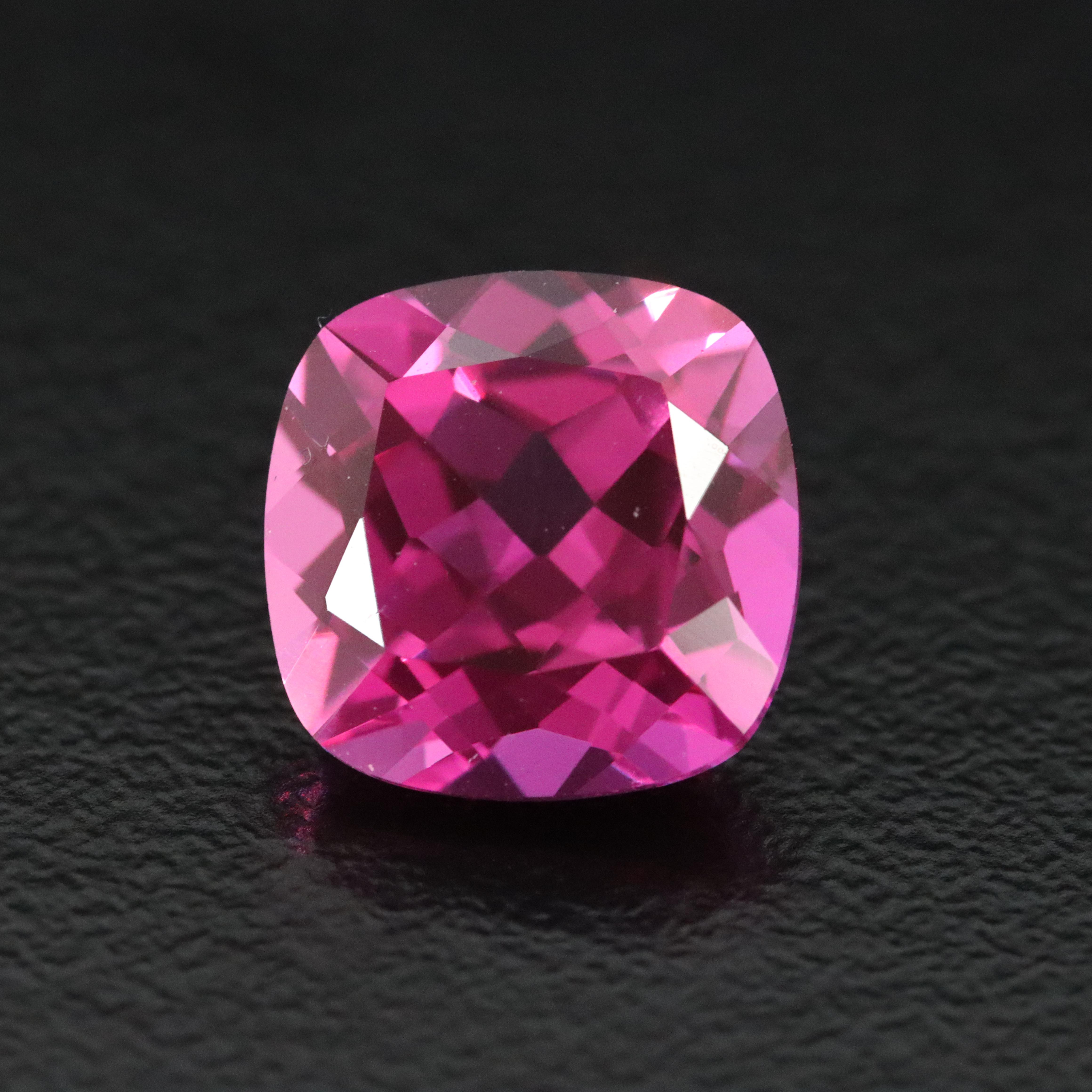 Loose 5.65 CT Lab Grown Ruby