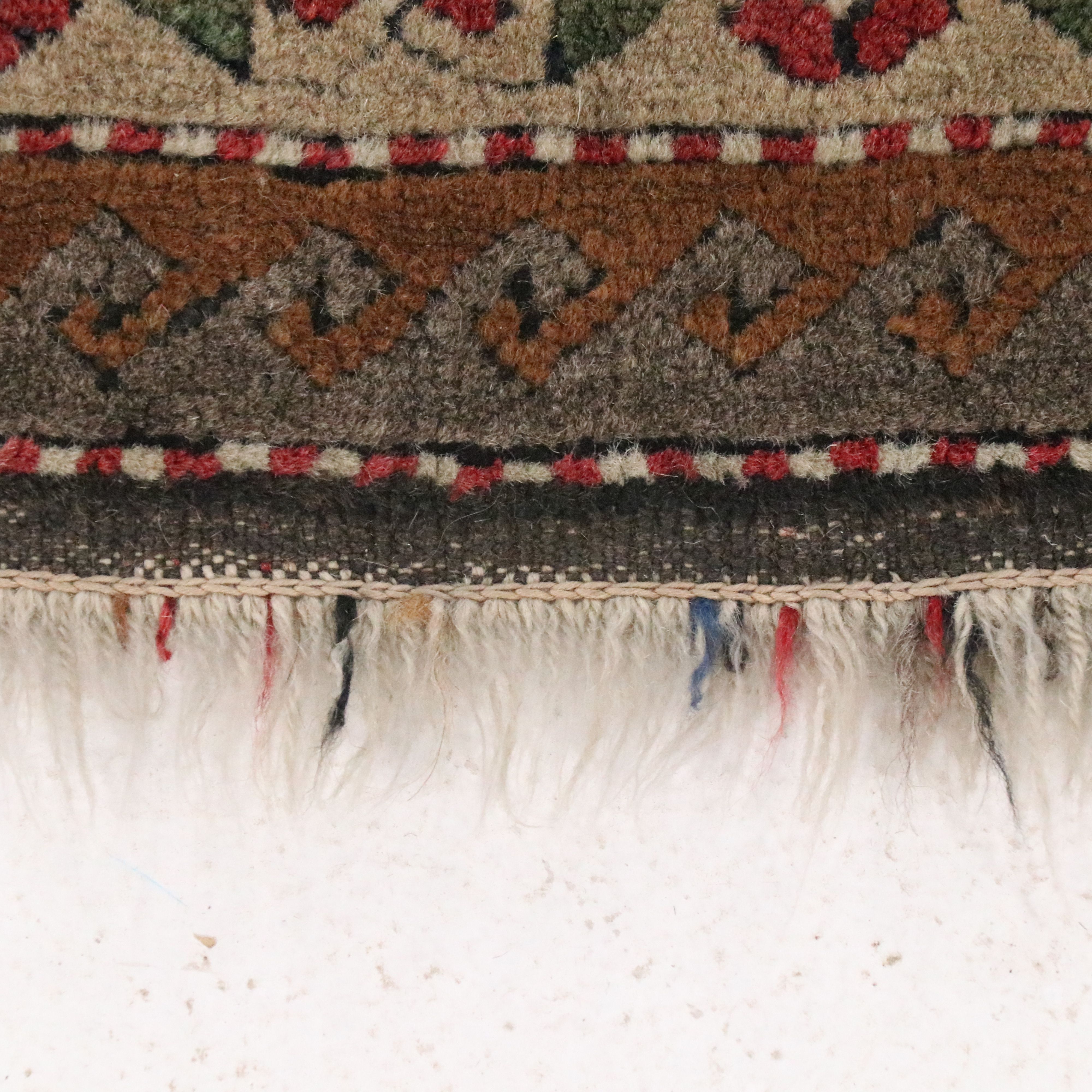 5'3 x 6'6 Hand-Knotted Caucasian Kazak Area Rug