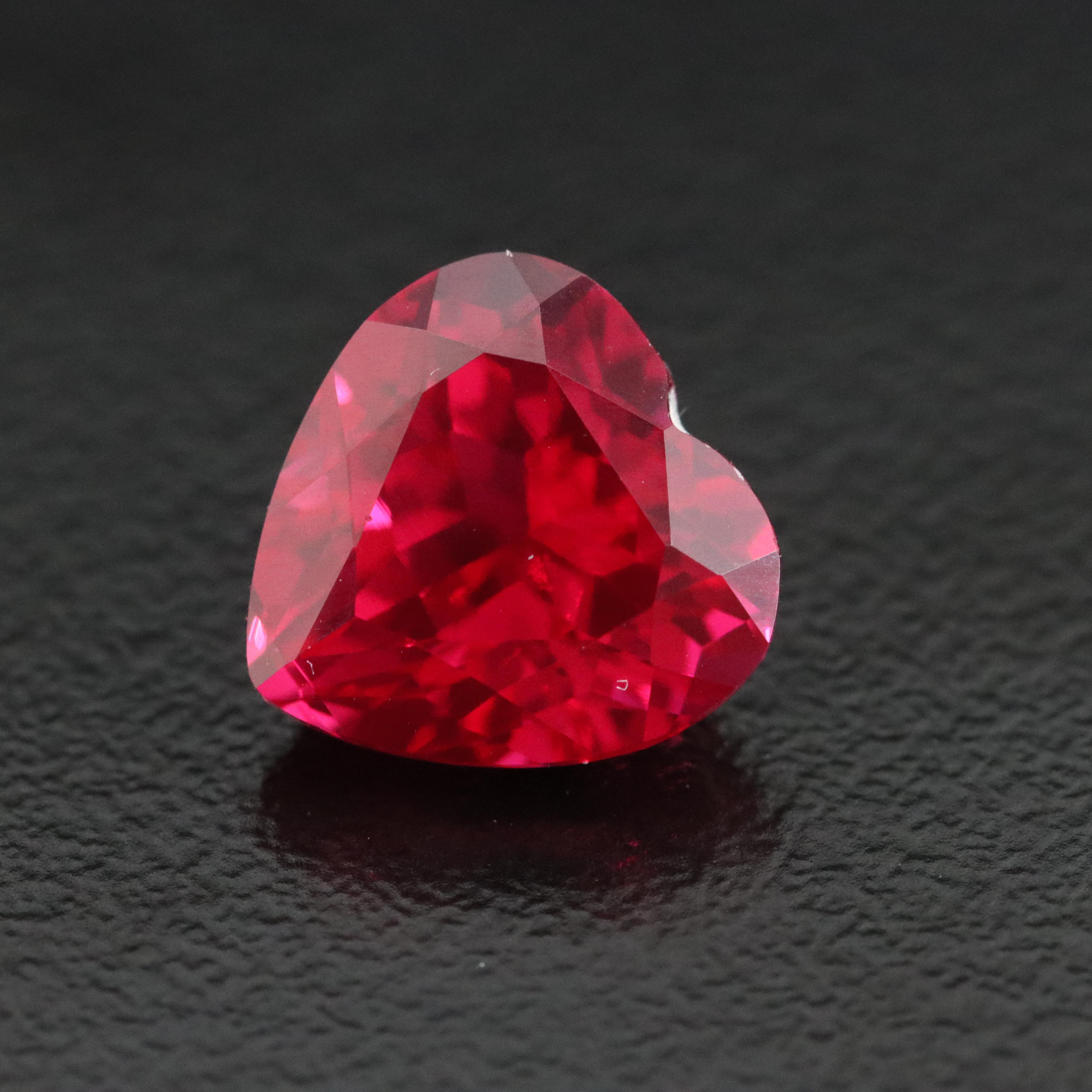 Loose 5.42 CT Lab Grown Ruby
