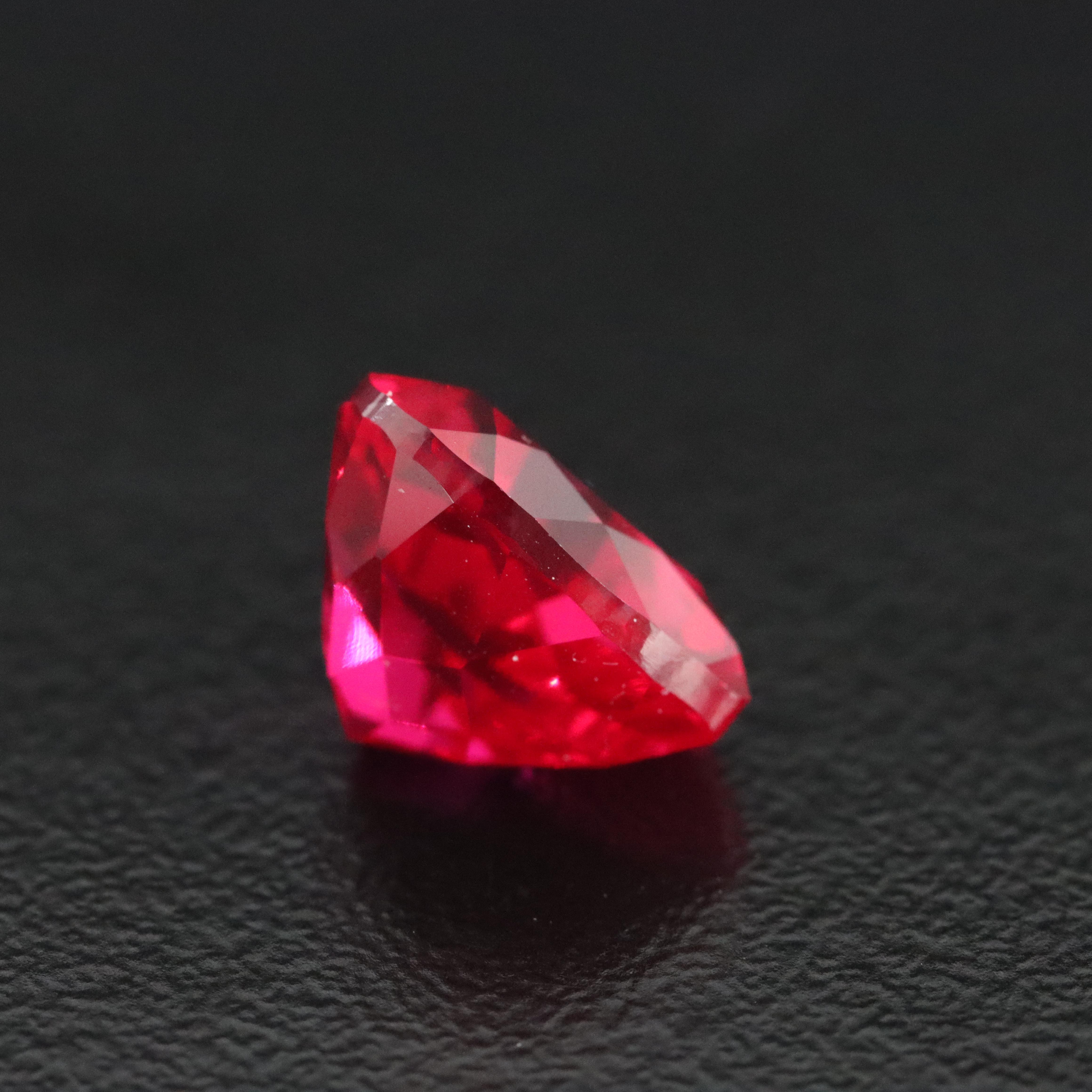 Loose 5.42 CT Lab Grown Ruby