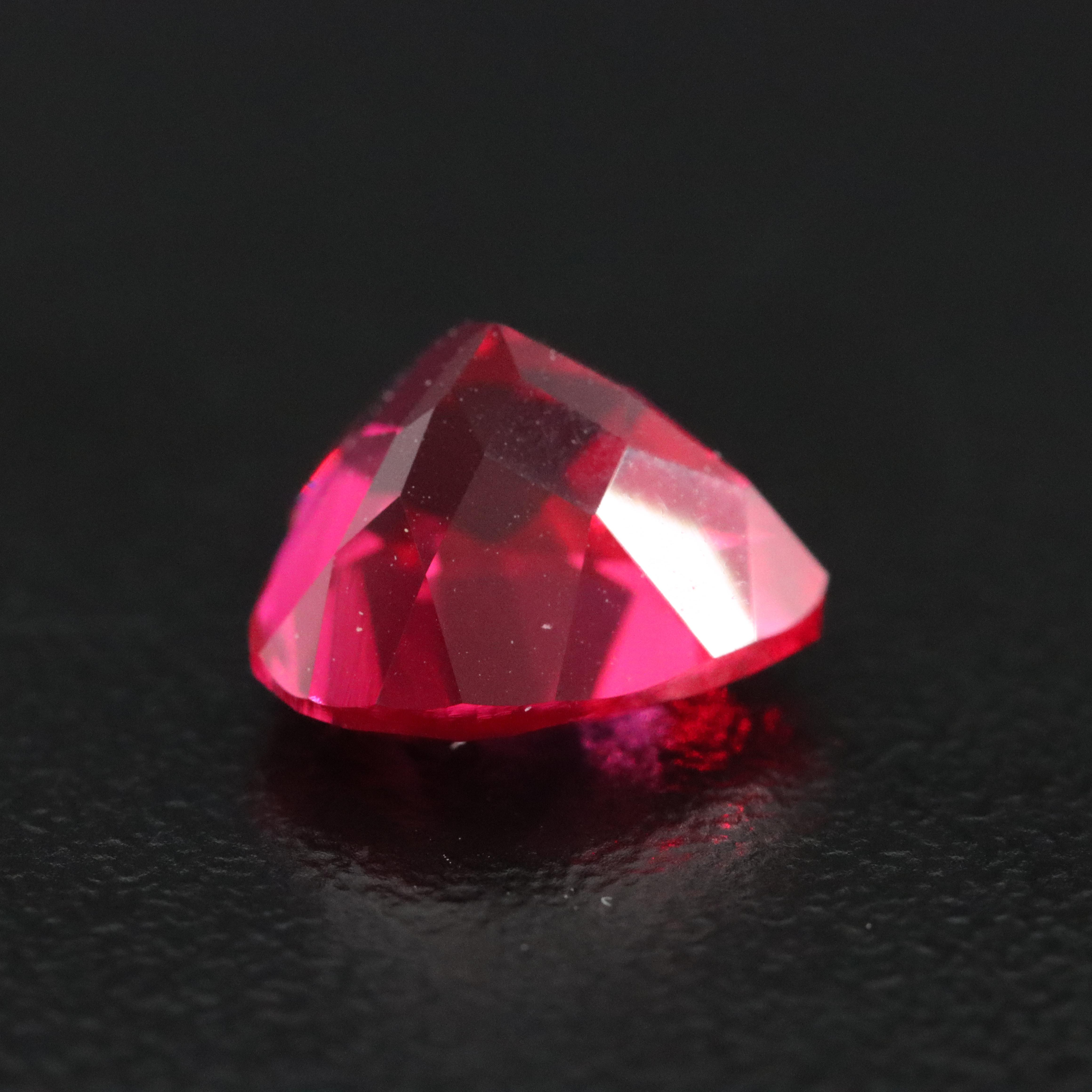 Loose 5.42 CT Lab Grown Ruby