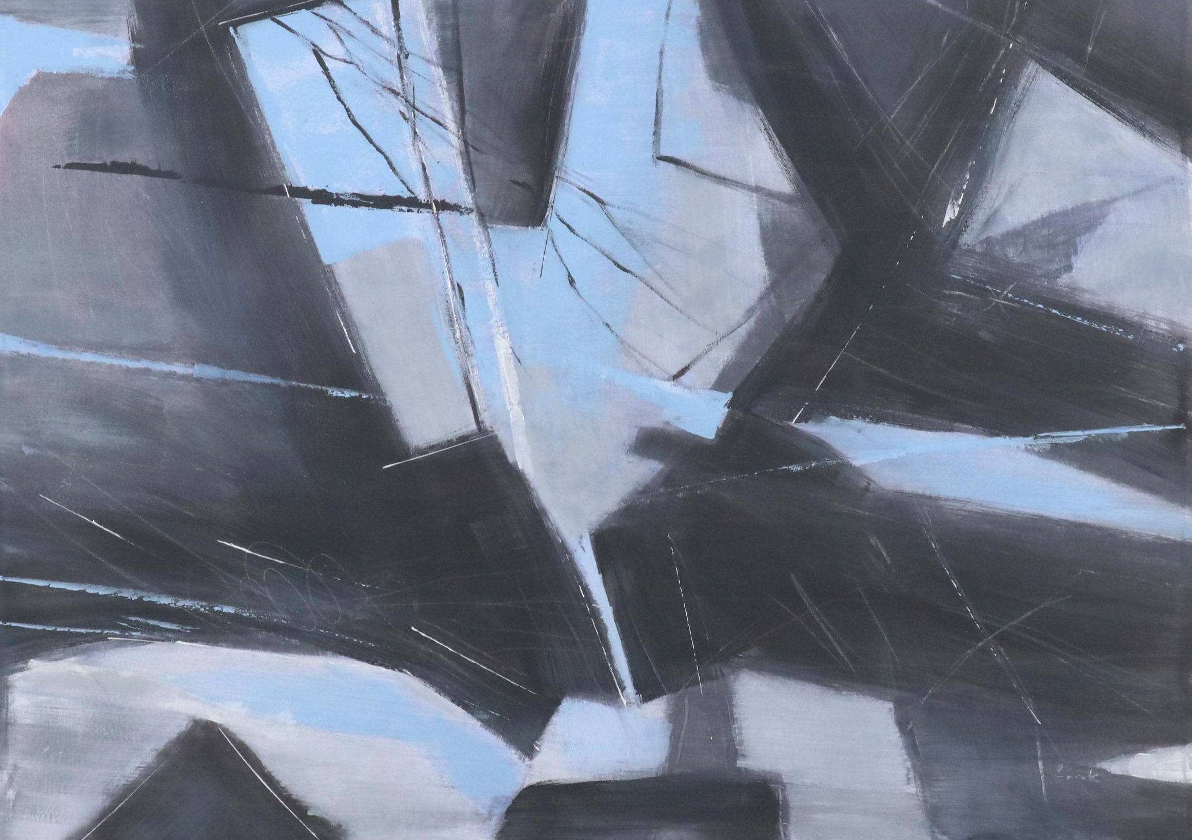 Contemporary Abstract Embellished Giclée