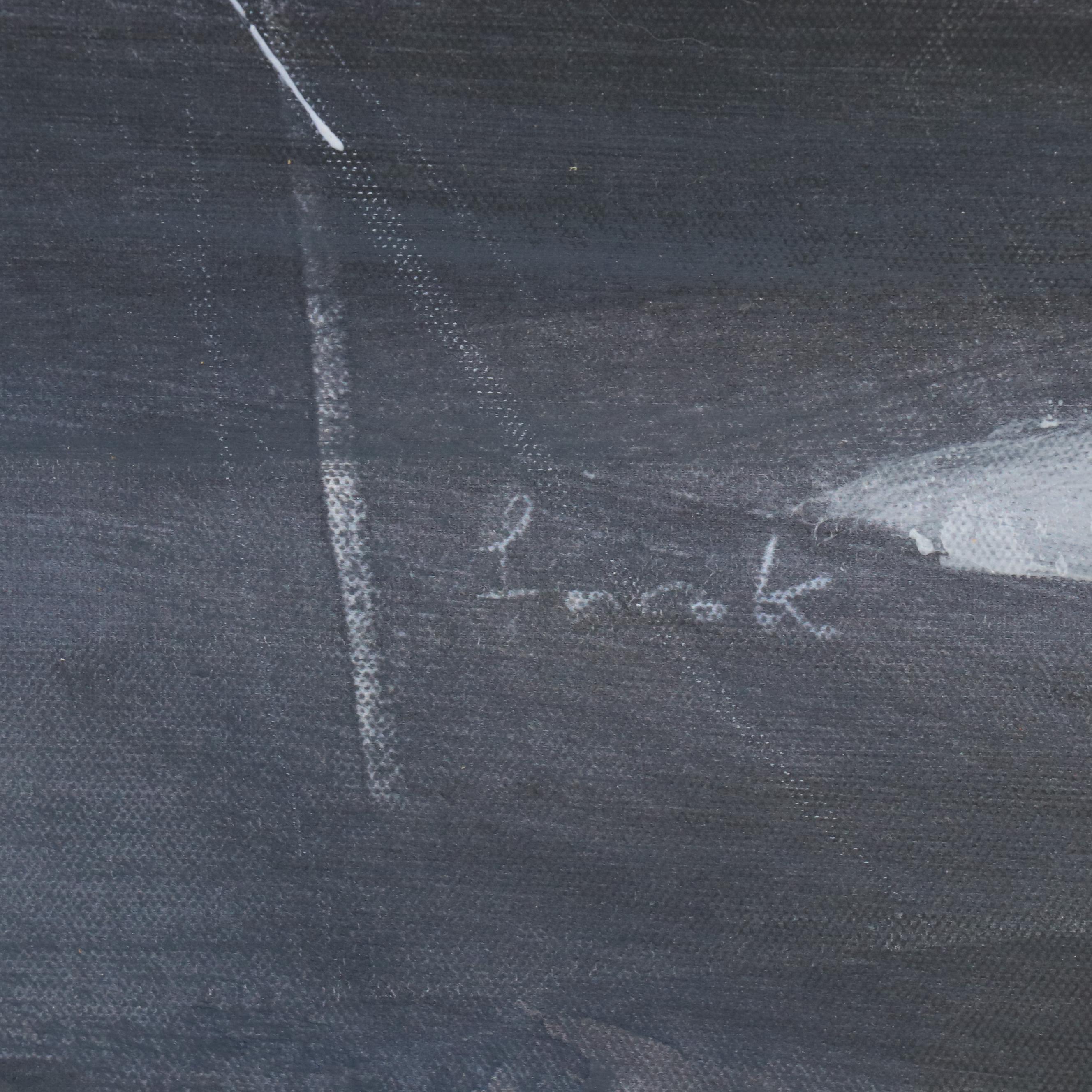 Contemporary Abstract Embellished Giclée