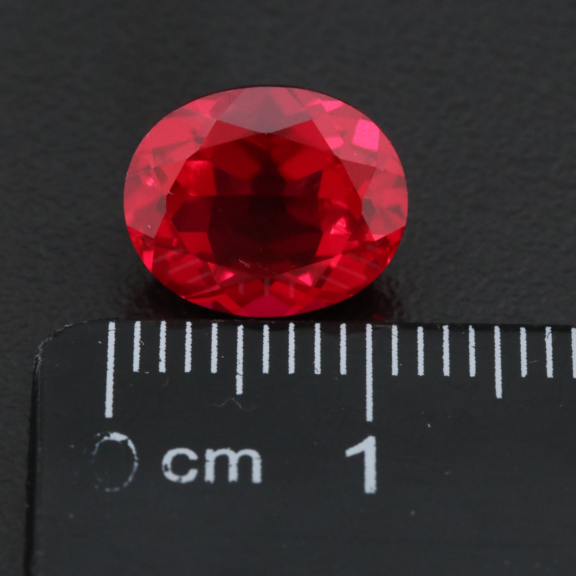 Loose 4.89 CT Lab Grown Ruby