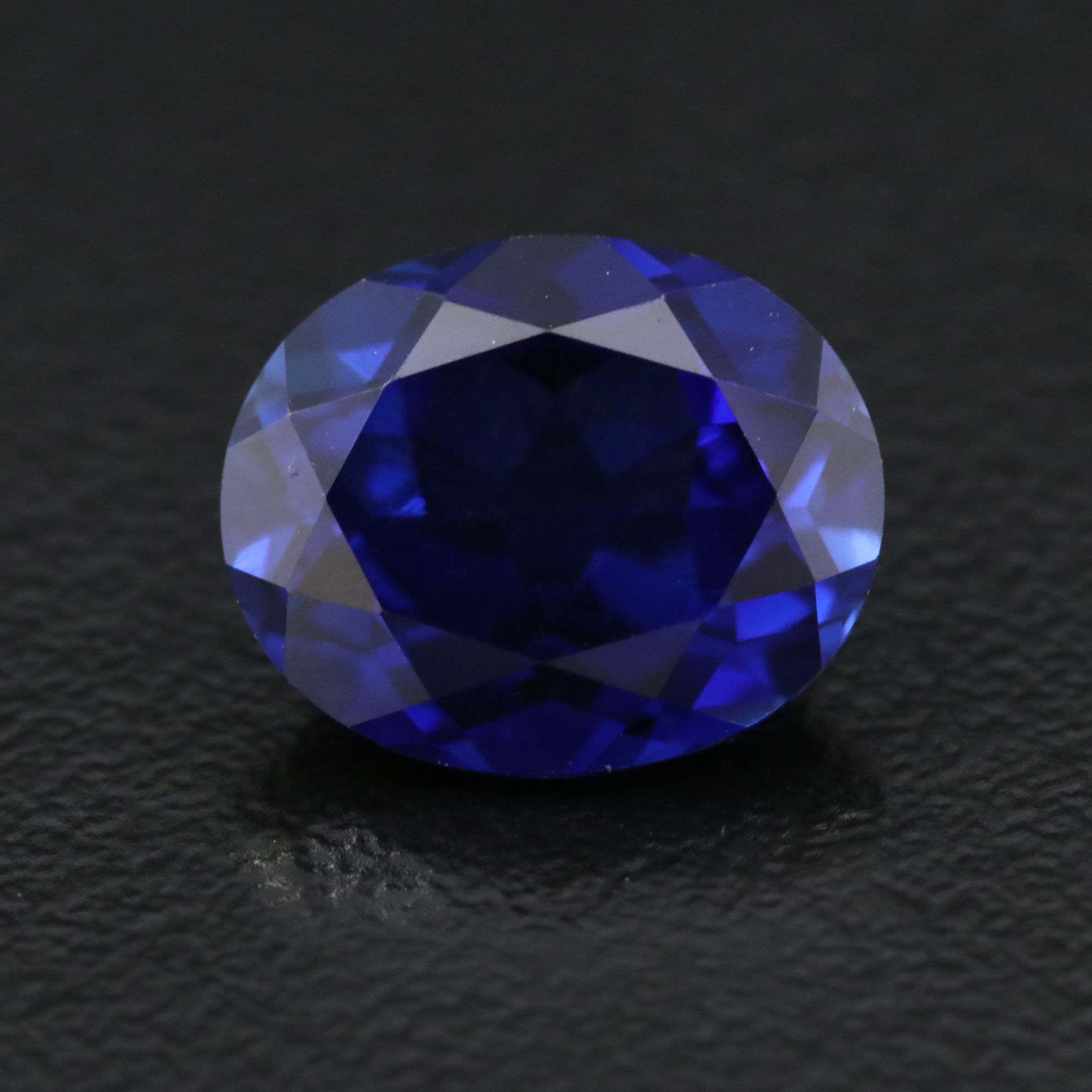 Loose 4.87 CT Lab Grown Sapphire