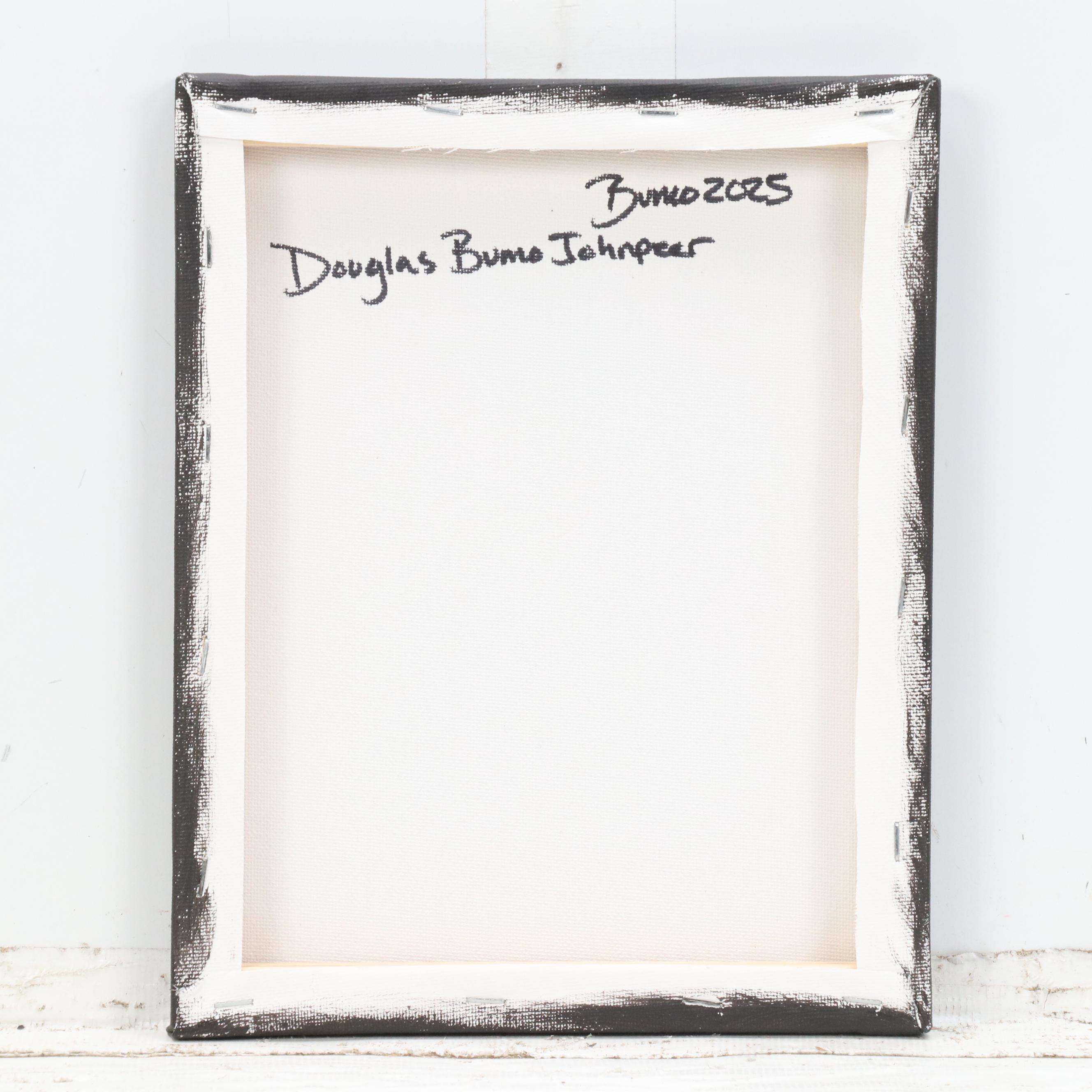 Doug "Bumo" Johnpeer Sunset Landscape Oil Painting, 2025